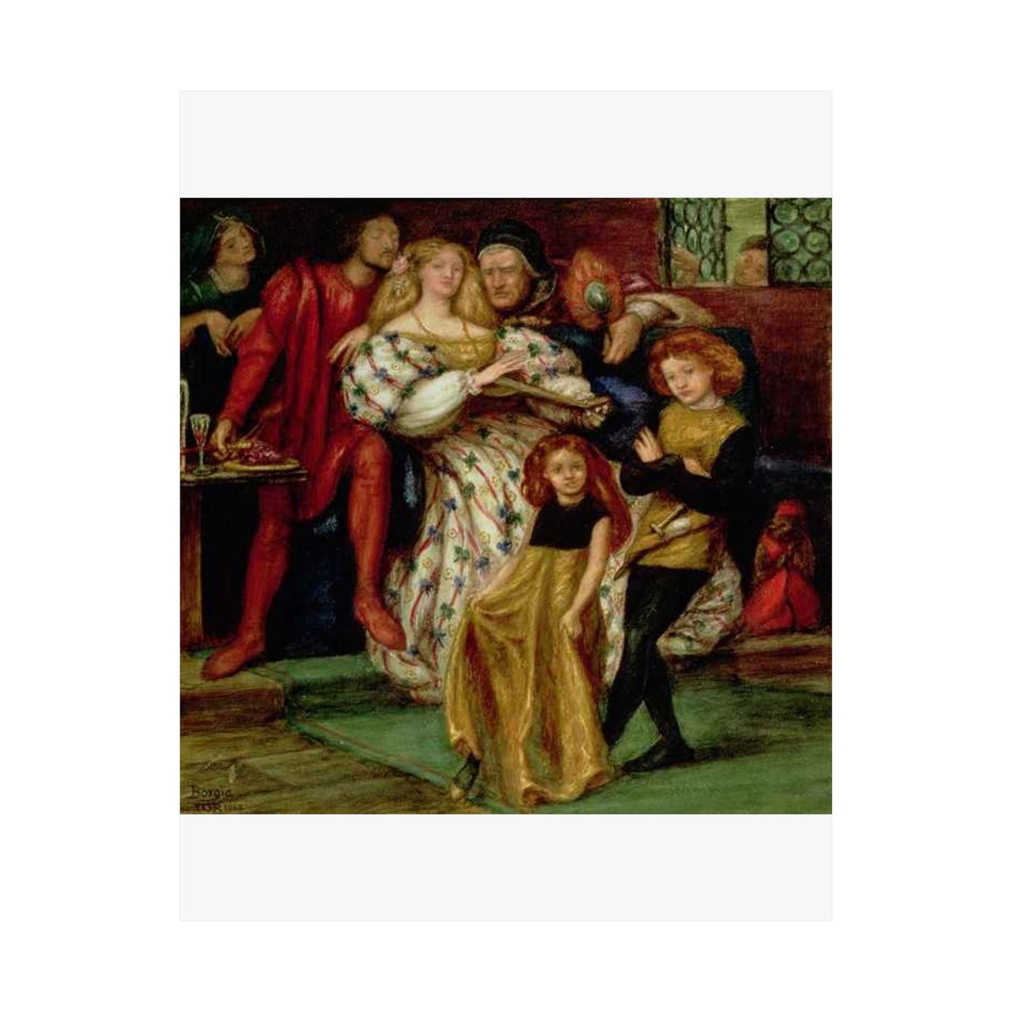 Picryl description: Public domain image of renaissance painting, 15th-16th century, free to use, no copyright restrictions High Quality Matte Wall Art Poster for Home, Office, Classroom