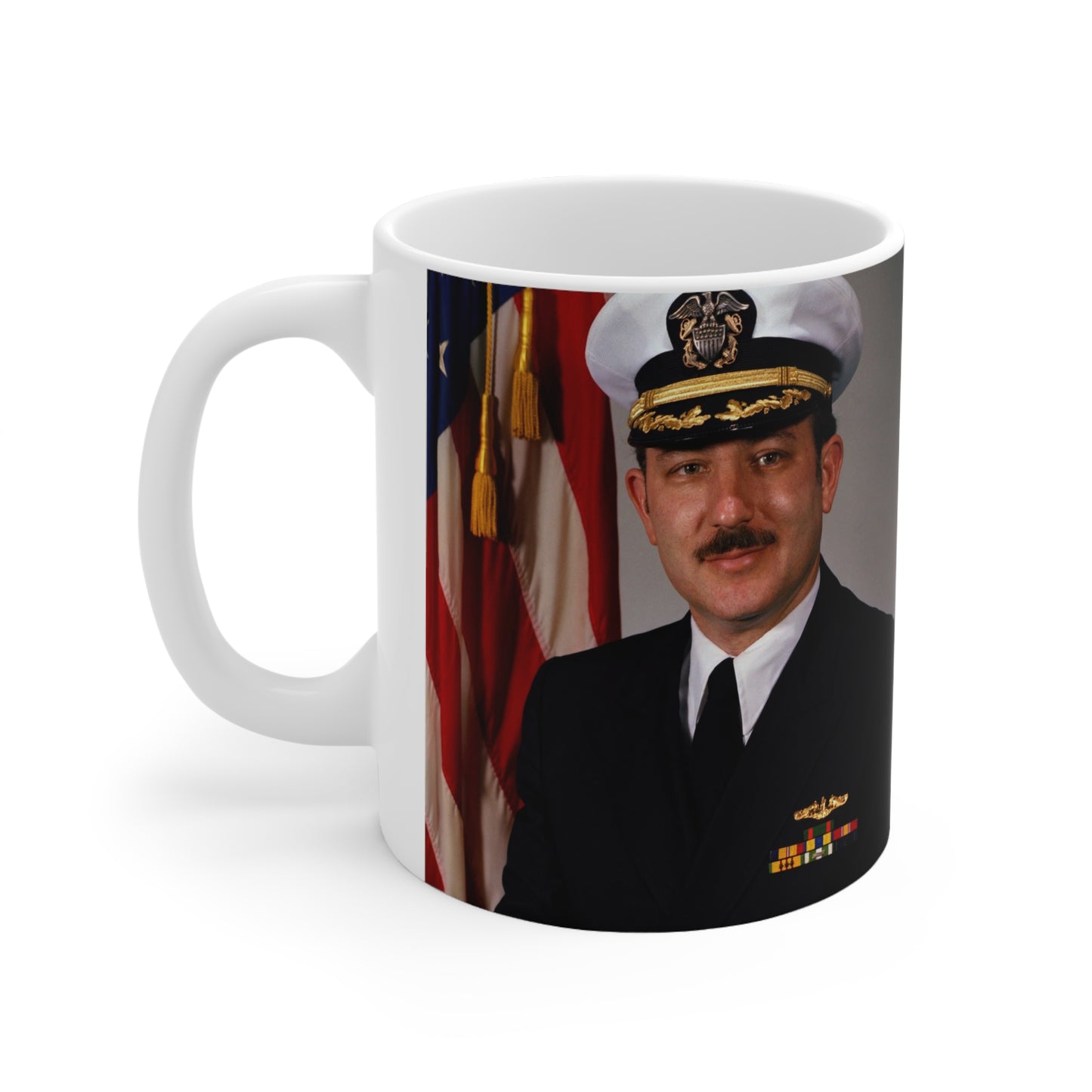 Commander Joel M. Greenberg, USN (covered) Ceramic Mug 11oz