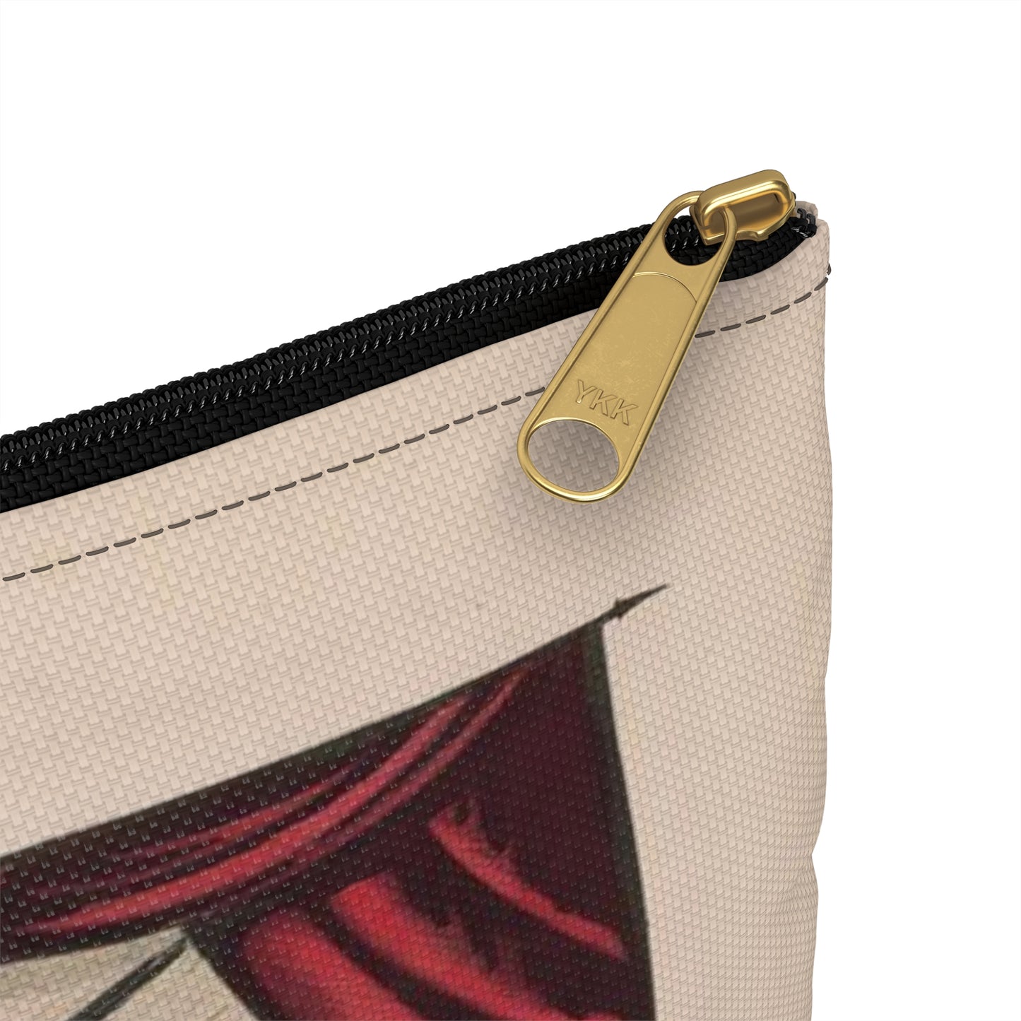 Grand, national, democratic banner - press onward - portraits from daguerreotype / lith. & pub. by N. Currier. Large Organizer Pouch with Black Zipper