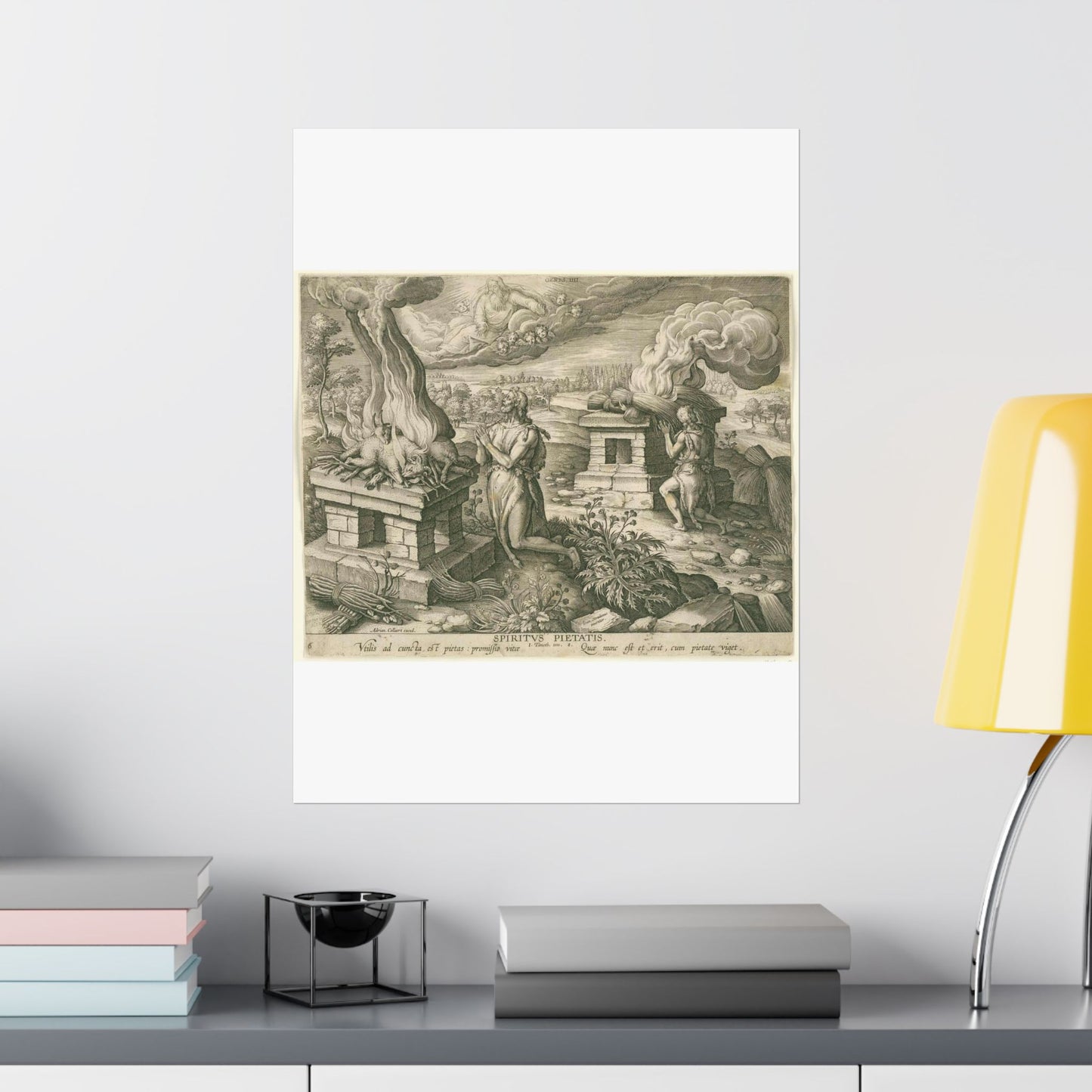 Offer van Abel: de gave van godsdienstigheid High Quality Matte Wall Art Poster for Home, Office, Classroom