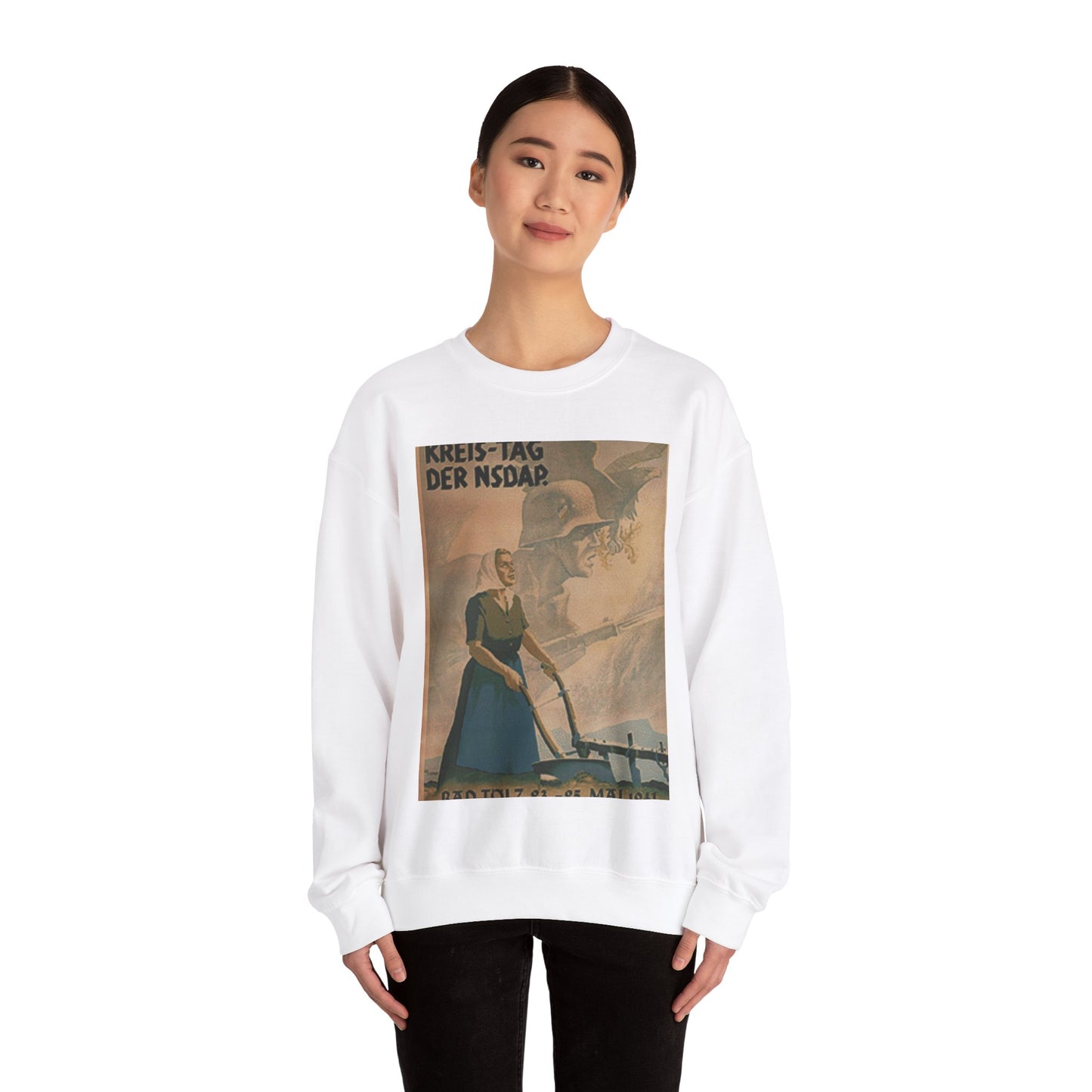 Kreis-Tag der NSDAP - Bad Tölz, 23.- 25. Mai 1941 White Heavy Blend Adult Crew Neck SweatShirt