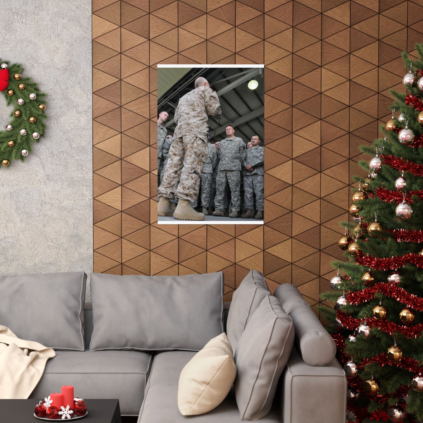 U.S. Navy Vice Adm. Mike LeFever, commander of the High Quality Matte Wall Art Poster for Home, Office, Classroom