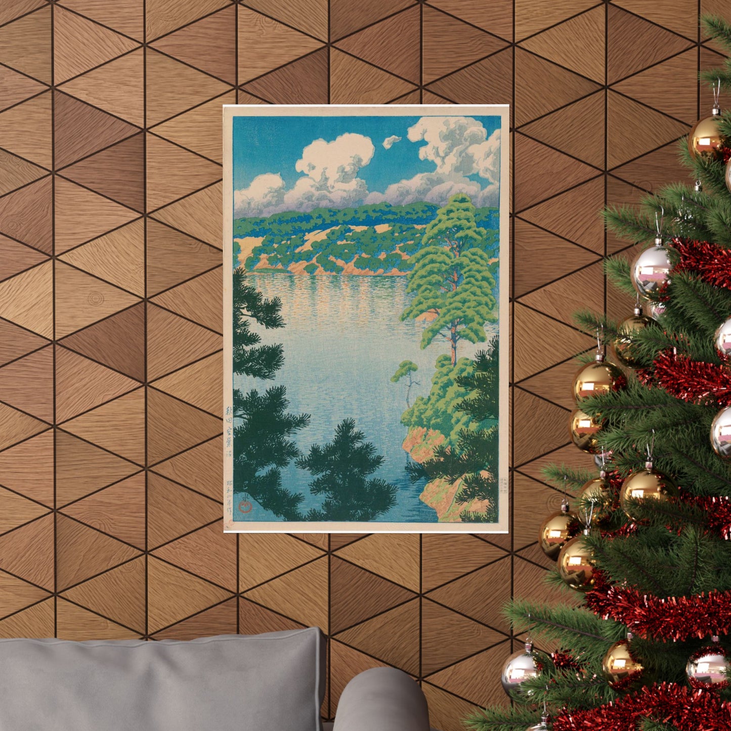 NDL-DC 2586549-14 Kawase Hasui S02 crd High Quality Matte Wall Art Poster for Home, Office, Classroom