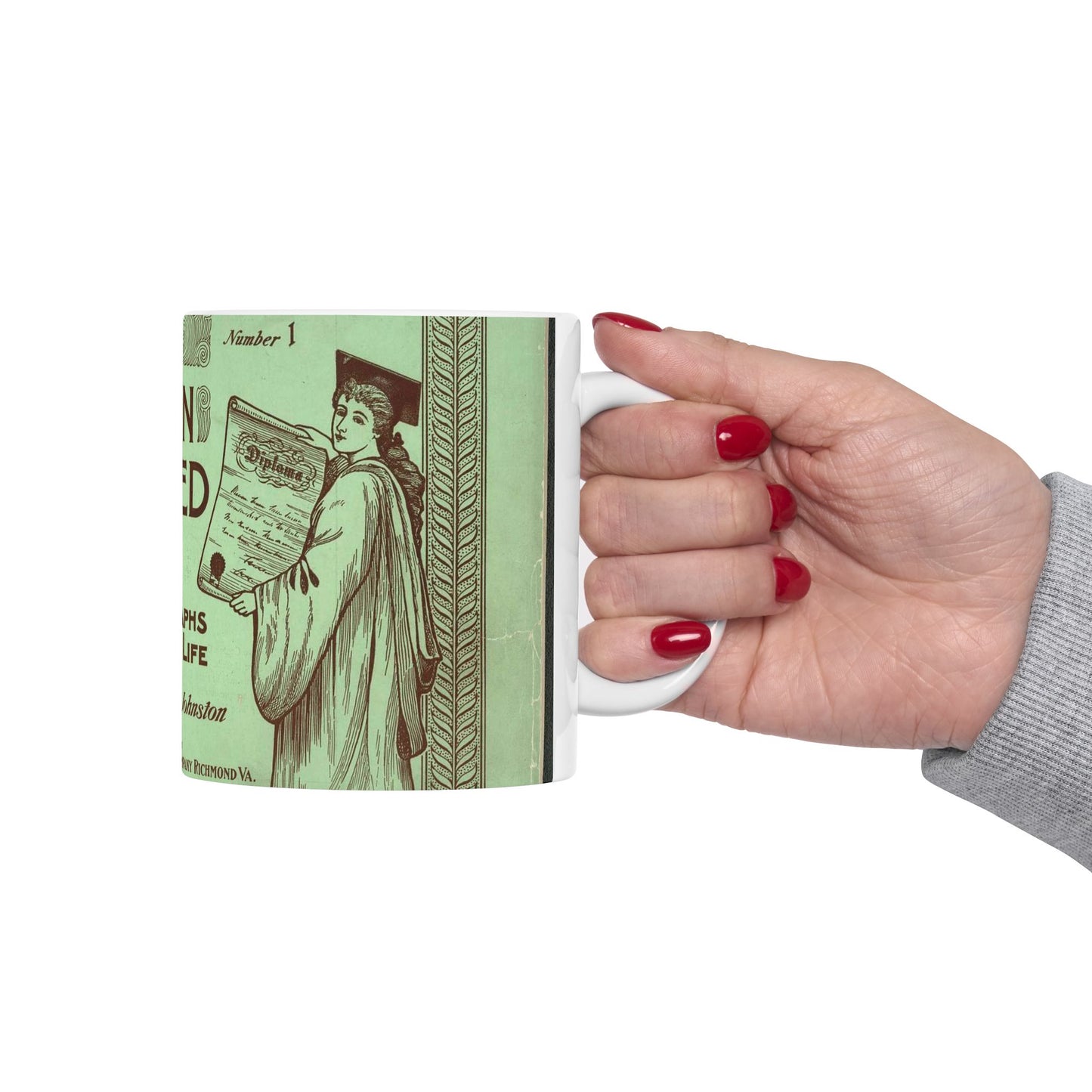 The New Education Illustrated by Edith C. Westcott with photograhs from life by Frances Benjamin Johnston, Number 1 - Primary Beautiful Novelty Ceramic Coffee Mug 11oz