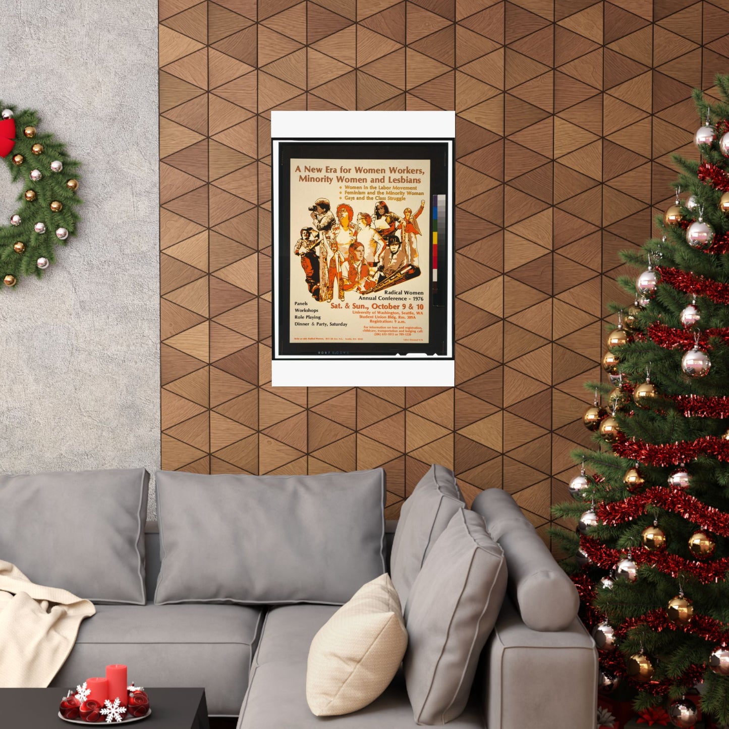 A new era for women workers, minority women and lesbians High Quality Matte Wall Art Poster for Home, Office, Classroom