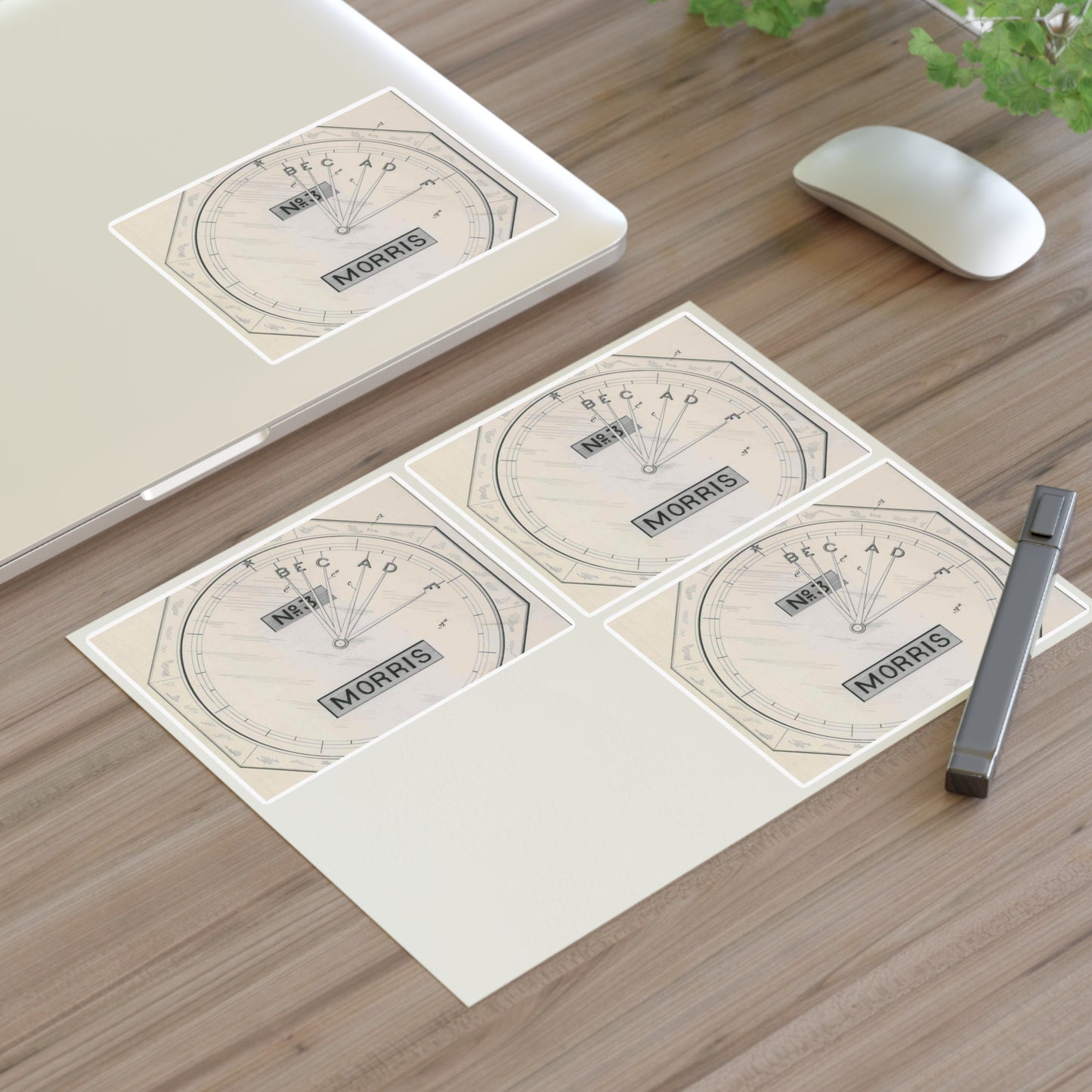 Patent drawing - for S. D. Mott's Racing Indicator Public domain image Laminated UV Protective Vinyl Stickers