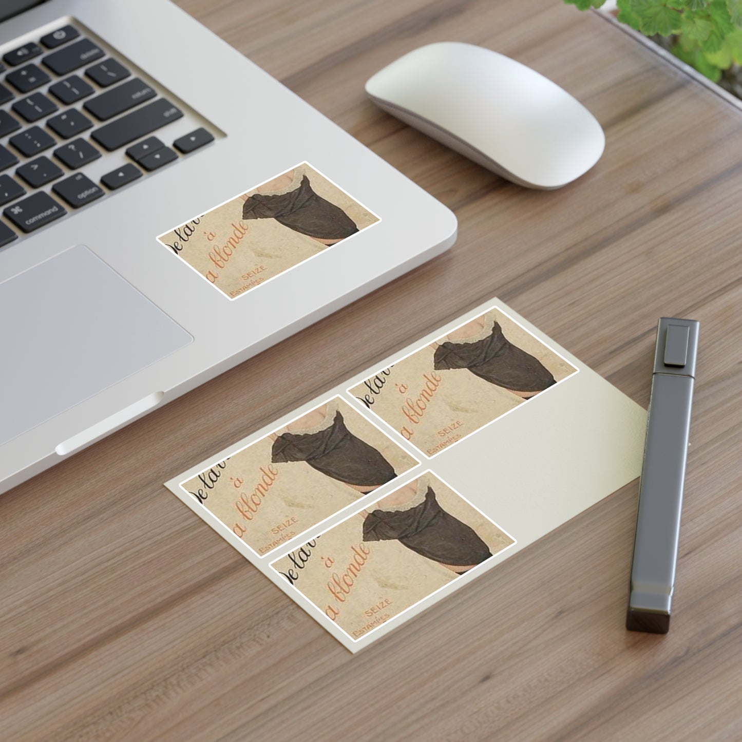 Kirchner - from-brown-to-blonde Laminated UV Protective Vinyl Stickers