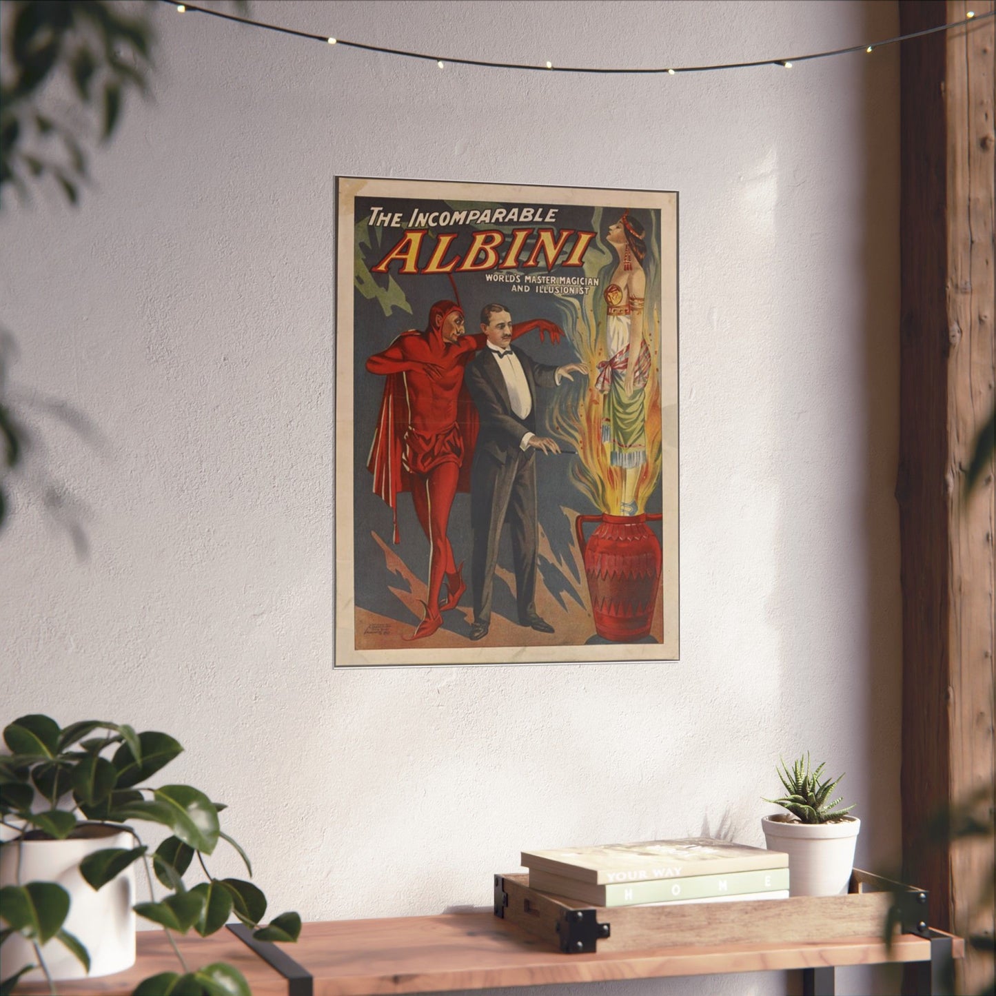 TheIncomperable Albini Theatrical Poster High Quality Matte Wall Art Poster for Home, Office, Classroom
