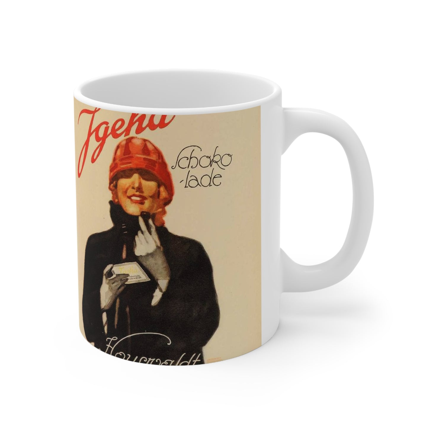 Ludwig Hohlwein - Igeha Schokolade, 1926 Beautiful Novelty Ceramic Coffee Mug 11oz