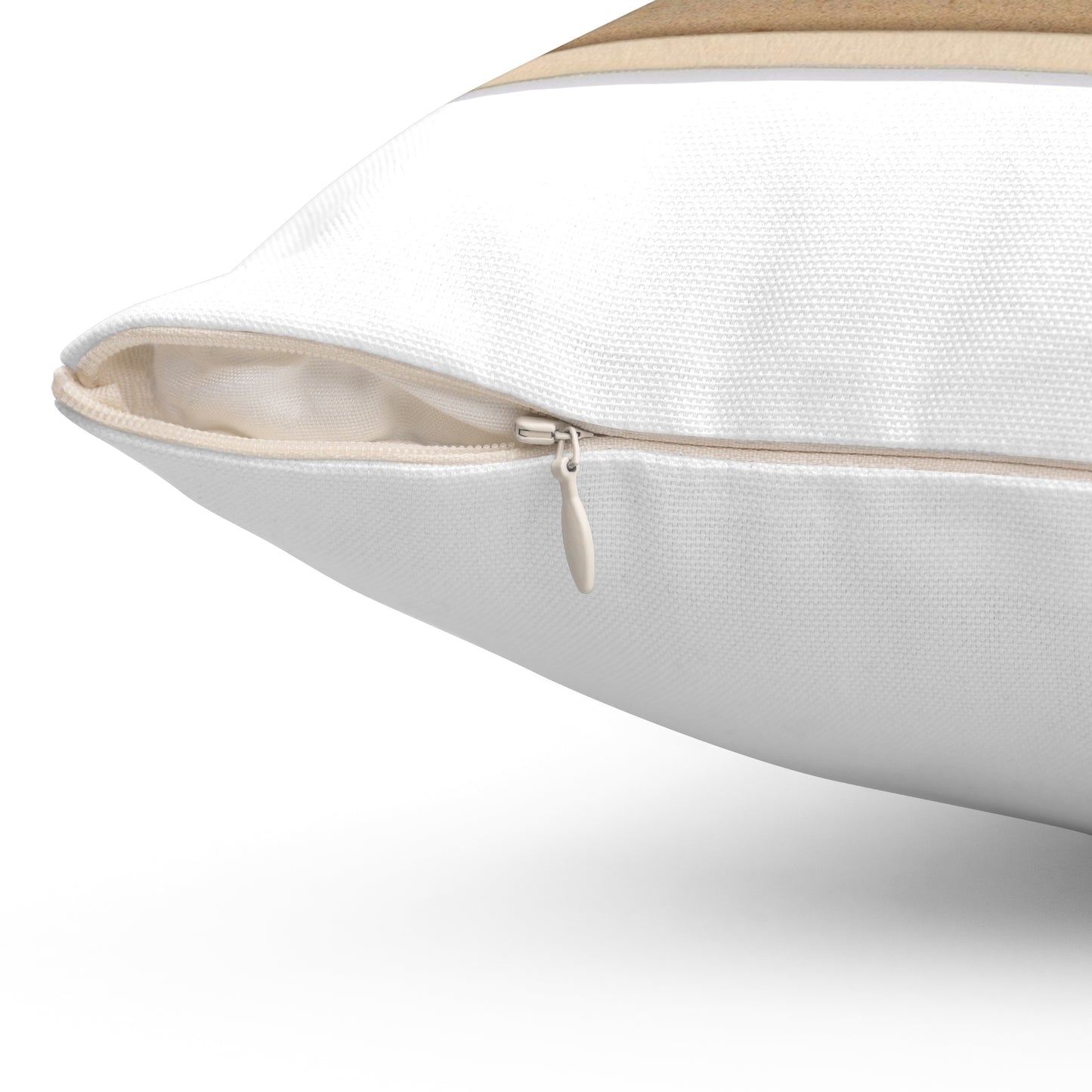 Sketch of a Mountain Rising from a Glacier Decorative Accent Square Pillow