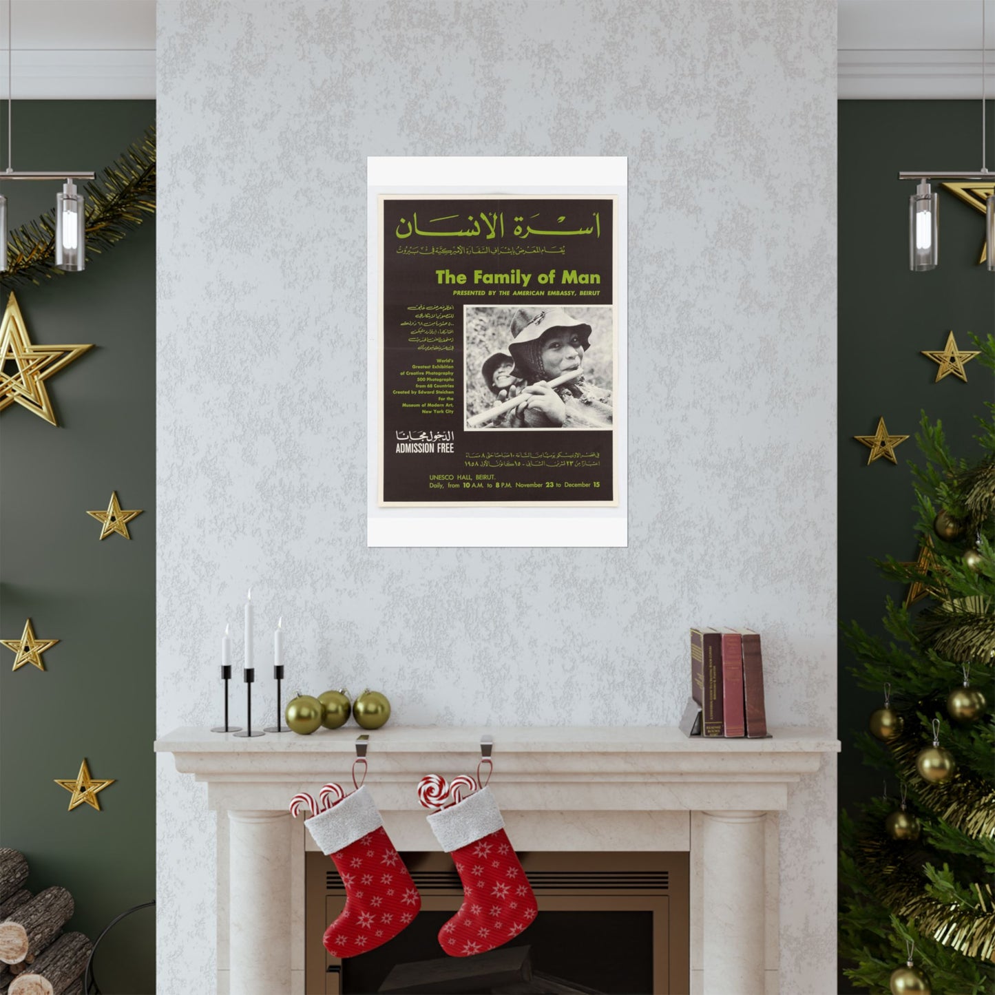 Poster: The Family of Man - Public domain portrait print High Quality Matte Wall Art Poster for Home, Office, Classroom