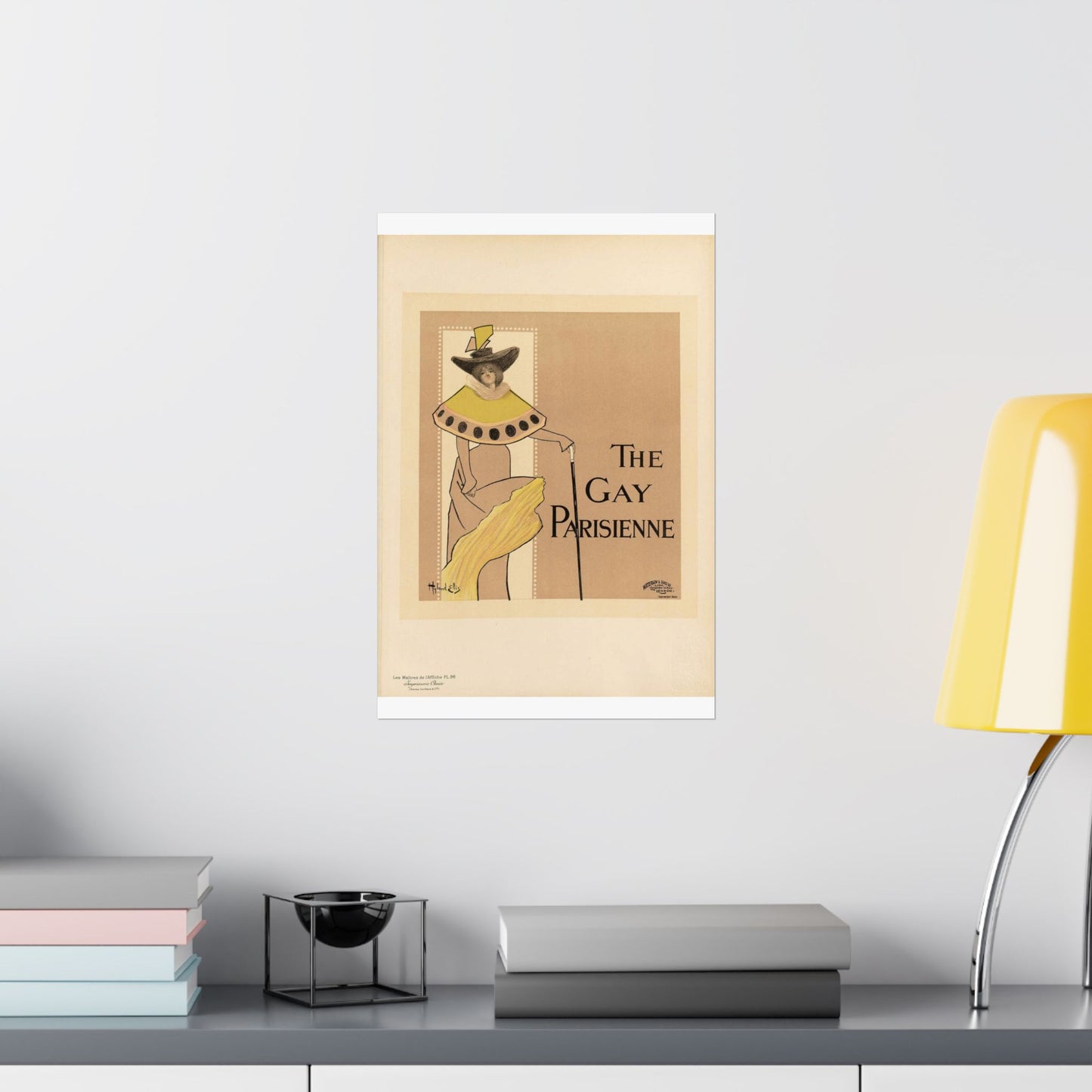 Maîtres de l'affiche V 2 - Pl 96 - Fred Hyland - Leigh Ellis High Quality Matte Wall Art Poster for Home, Office, Classroom