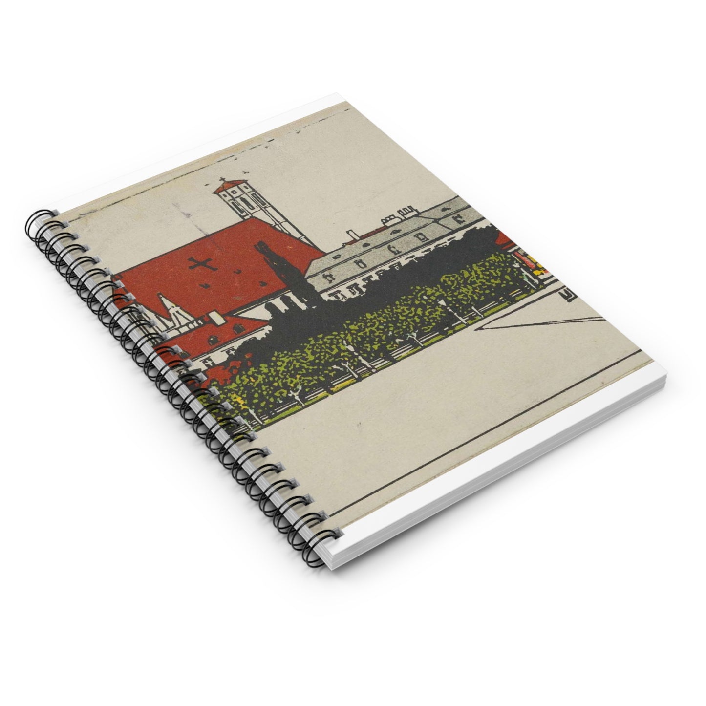 Vienna- Minorite Church (Wien- Die Minoriten Kirche) MET DP844339 Spiral Bound Ruled Notebook with Printed Cover