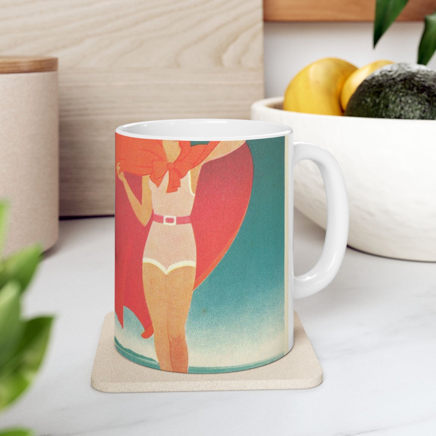 Jupp Wiertz - Zoppot, das Weltbad an der Ostsee Beautiful Novelty Ceramic Coffee Mug 11oz