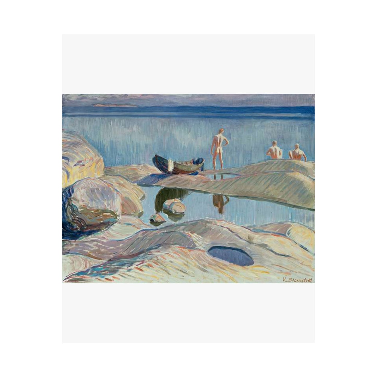 Väinö Blomstedt - Archipelago View High Quality Matte Wall Art Poster for Home, Office, Classroom