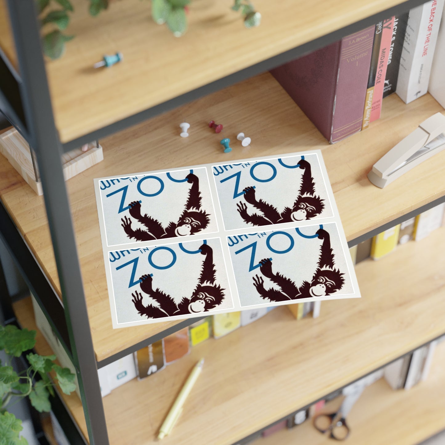 Who's who in the zoo Illustrated natural history prepared by the WPA Federal Writers Project : On sale at all book stores, zoos, and museums. Laminated UV Protective Vinyl Stickers