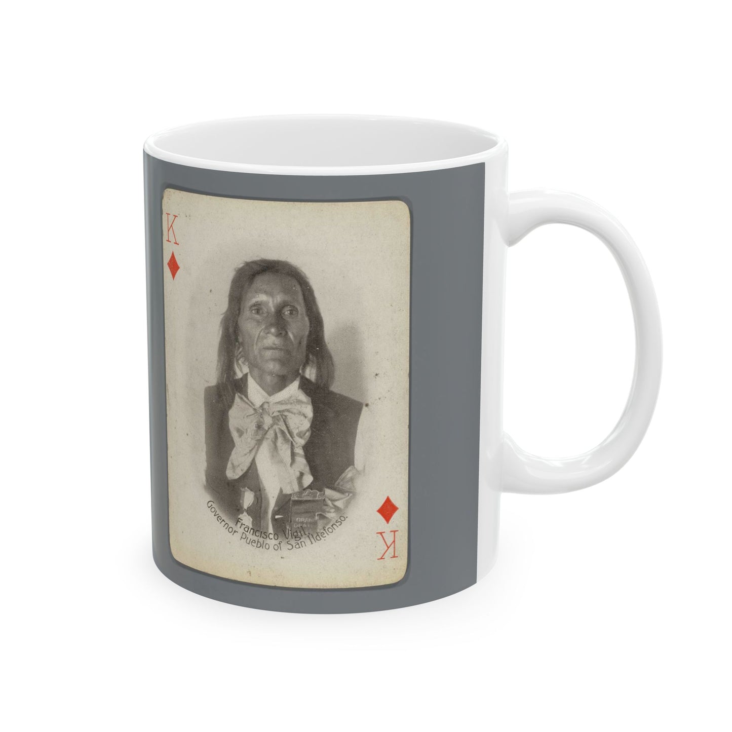 Francisco Vigil. Governor Pueblo of San Ildefonso Beautiful Novelty Ceramic Coffee Mug 11oz