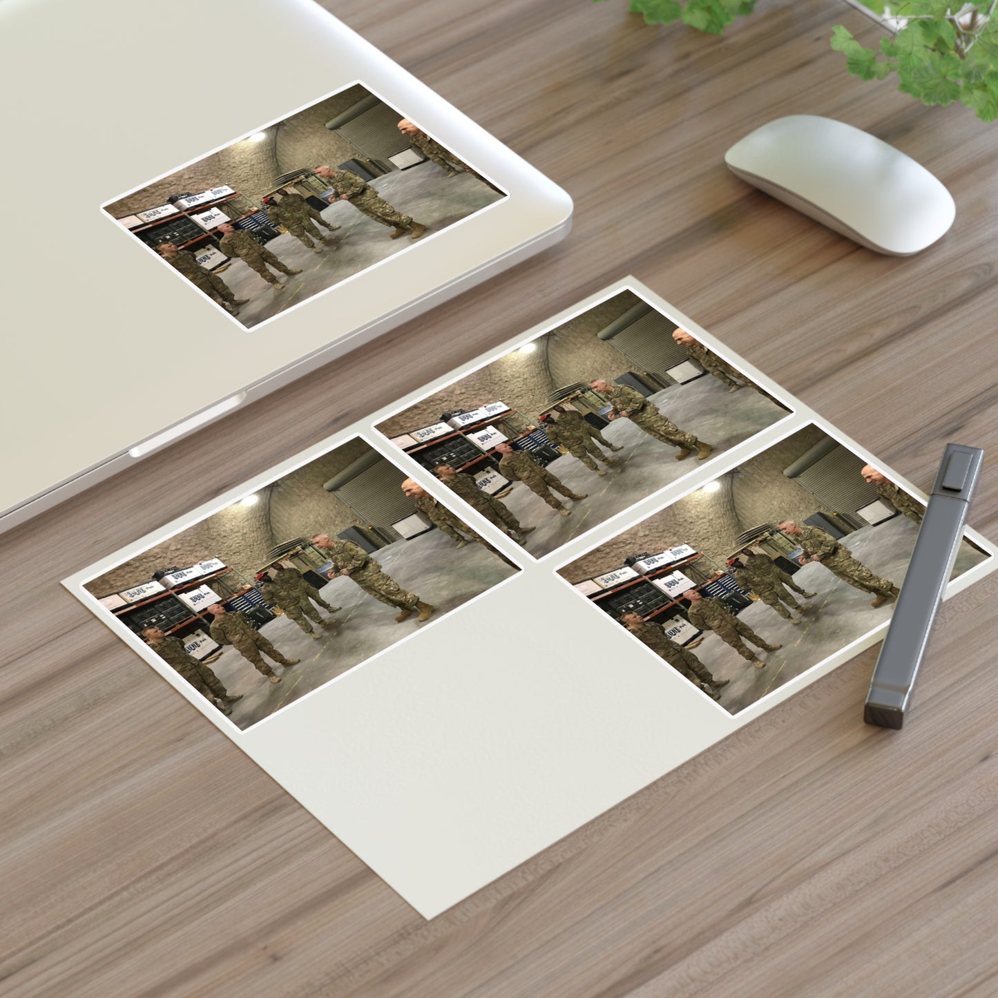 Maj. Gen. John P. Sullivan, commanding general of the Laminated UV Protective Vinyl Stickers