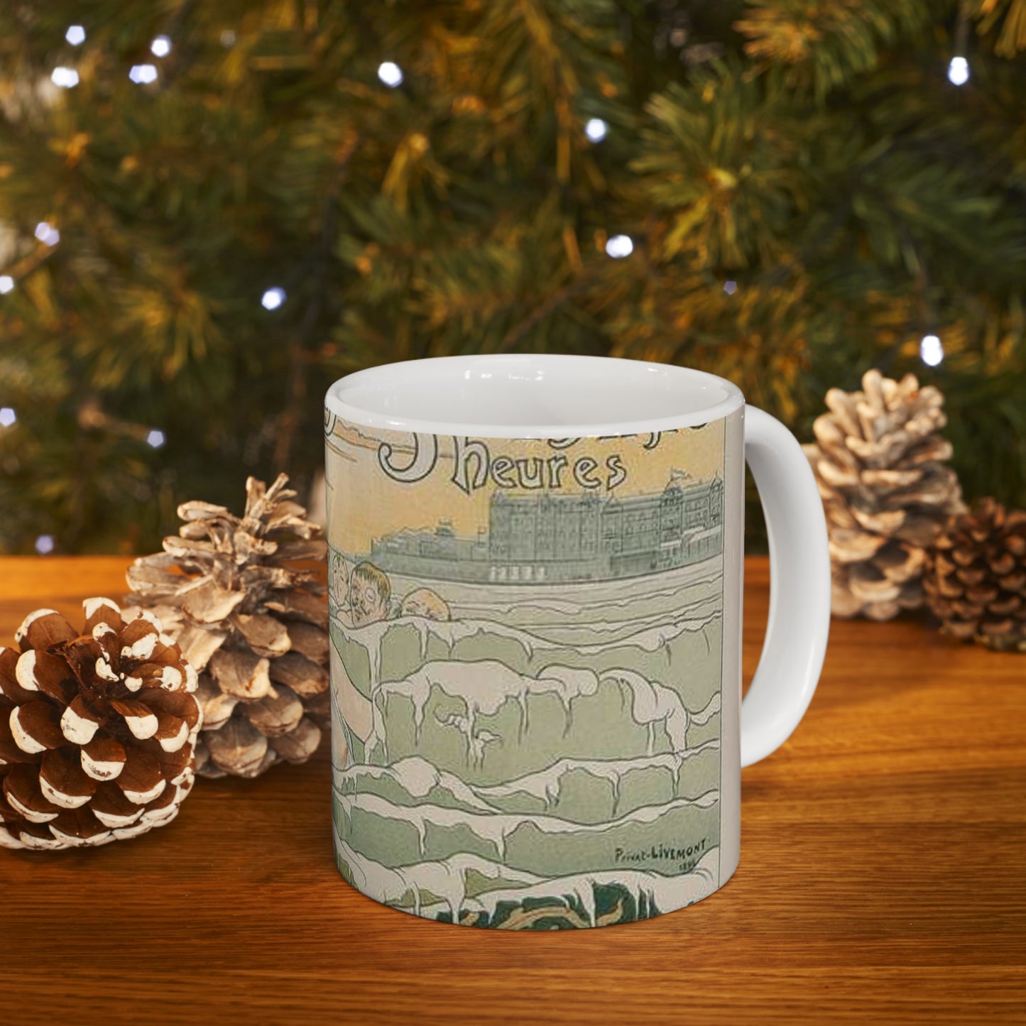 Affiche belge pour le "Casino de Cabourg". Beautiful Novelty Ceramic Coffee Mug 11oz