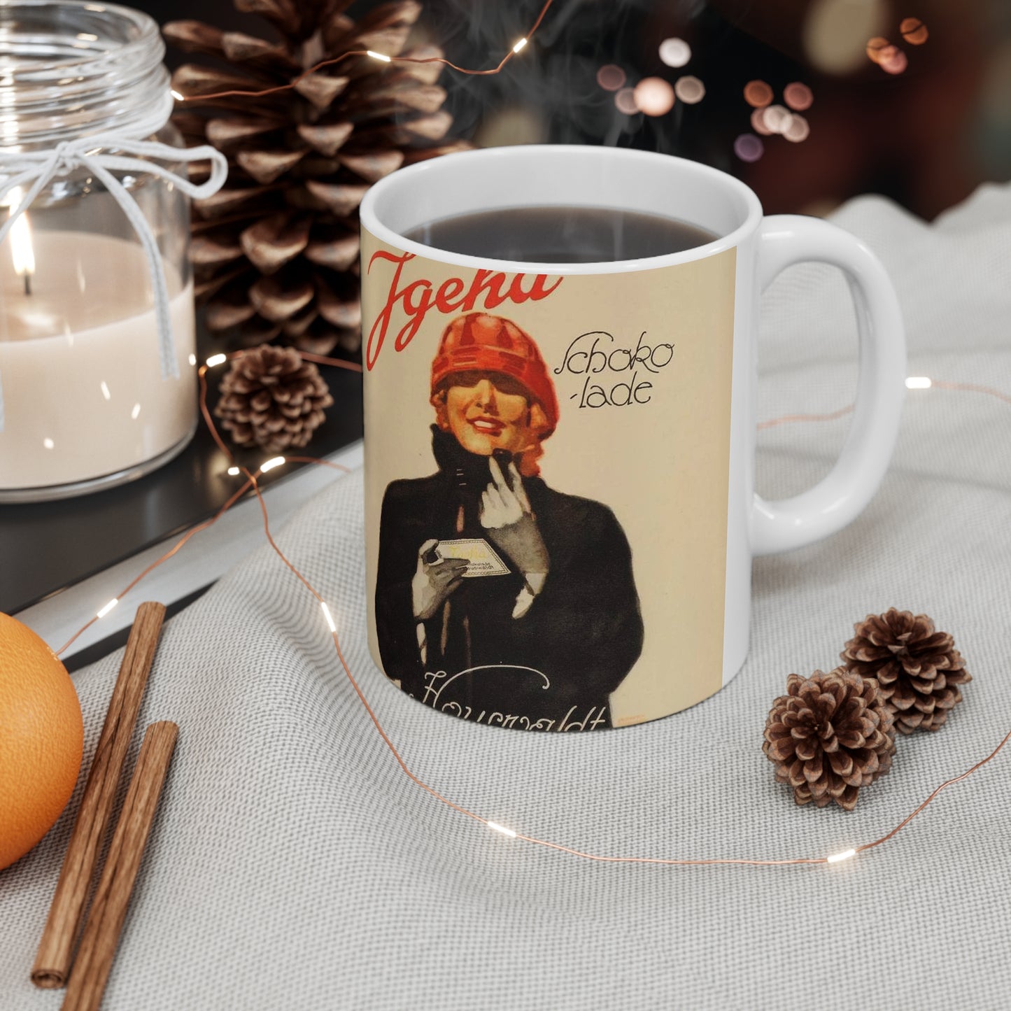 Ludwig Hohlwein - Igeha Schokolade, 1926 Beautiful Novelty Ceramic Coffee Mug 11oz