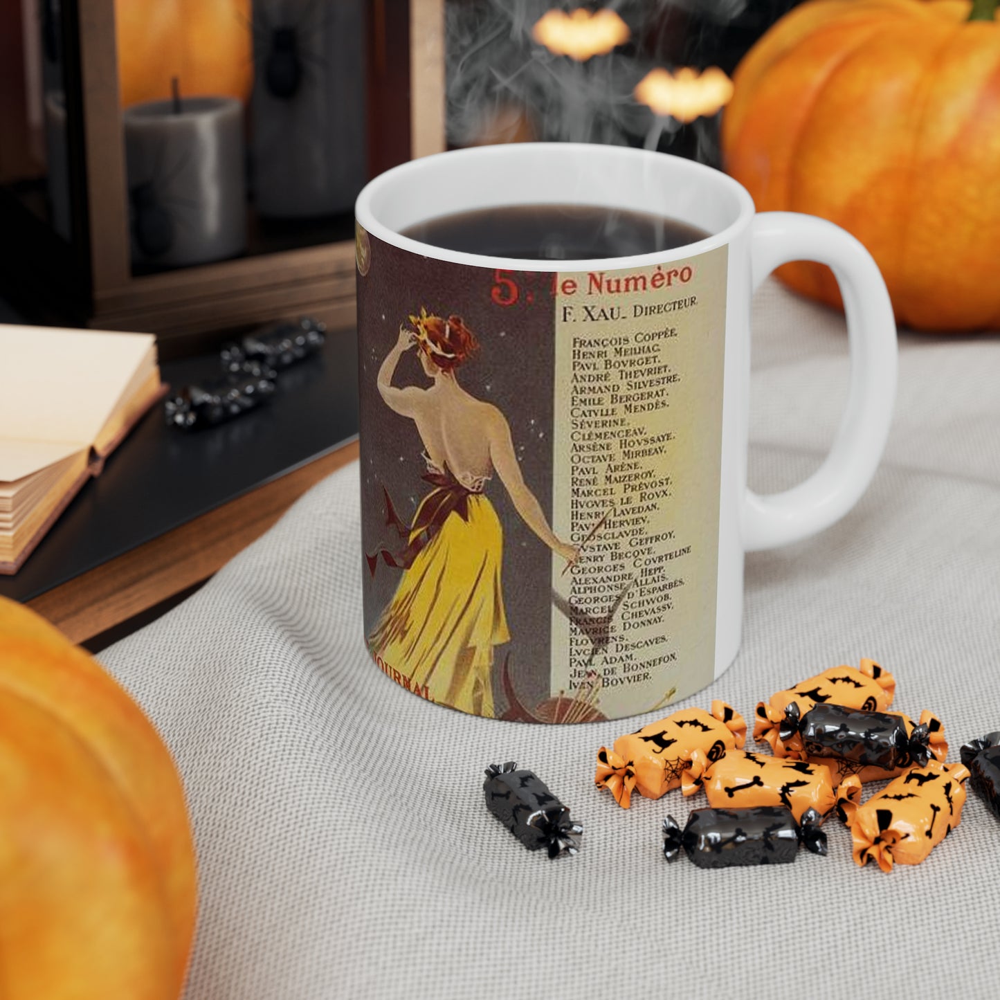 Affiche pour annoncer la publication de "Rome" dans Le Journal. Beautiful Novelty Ceramic Coffee Mug 11oz