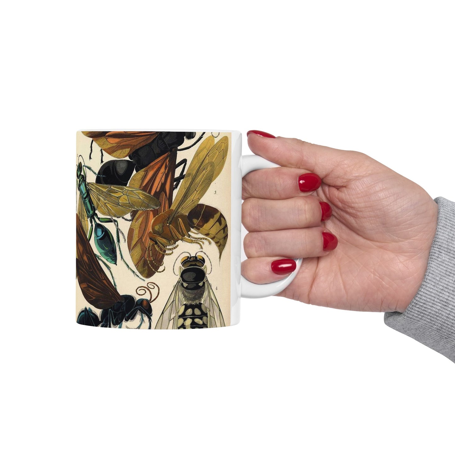 Insectes - EA Séguy - 1929 - page 07 Beautiful Novelty Ceramic Coffee Mug 11oz