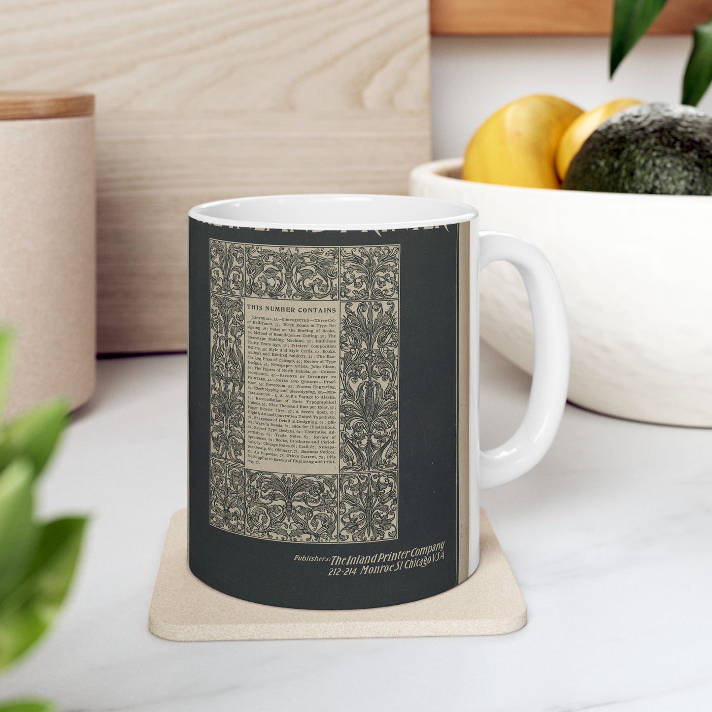 The inland printer, October 1894 Beautiful Novelty Ceramic Coffee Mug 11oz