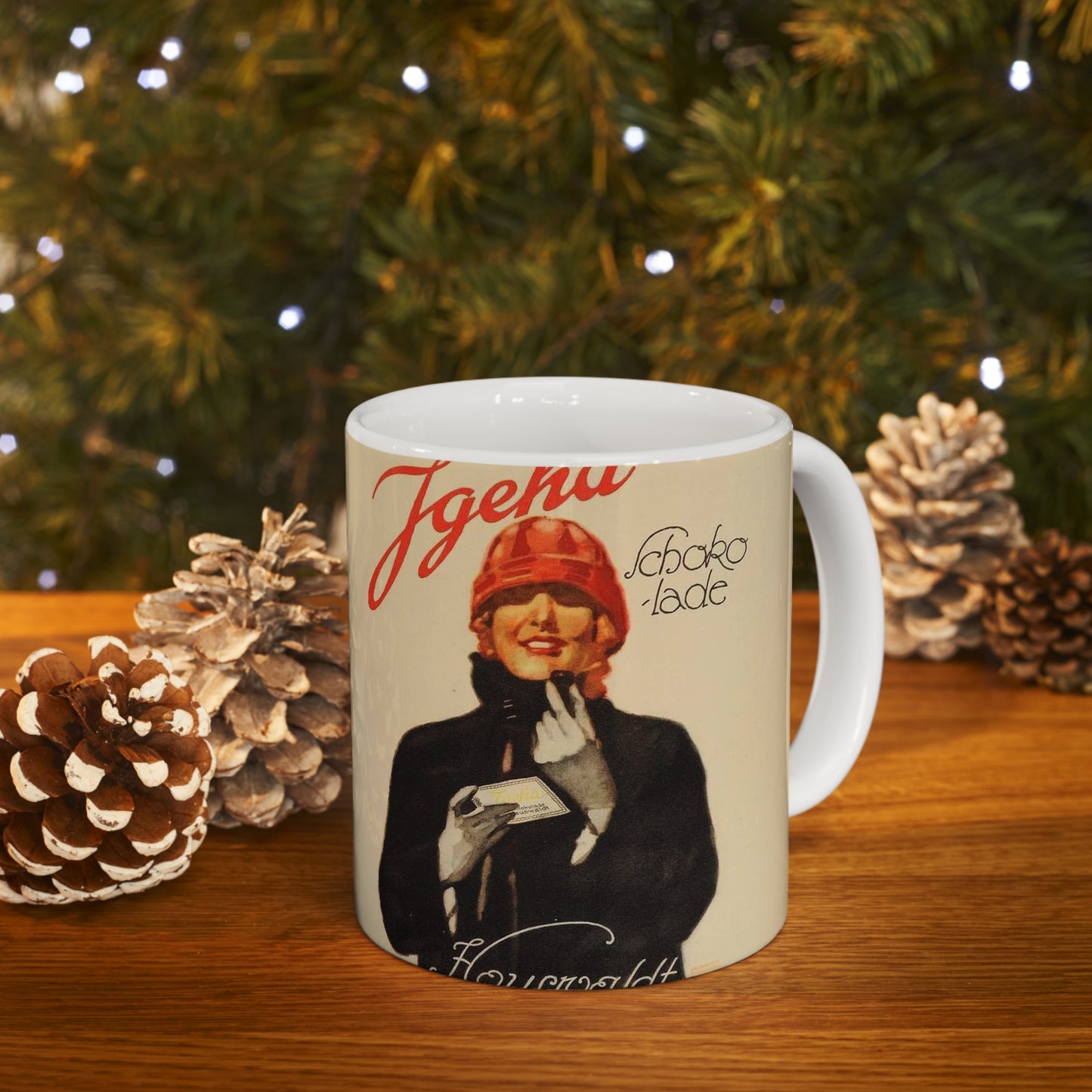 Ludwig Hohlwein - Igeha Schokolade, 1926 Beautiful Novelty Ceramic Coffee Mug 11oz