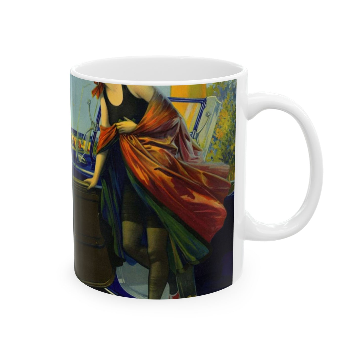 Greetings by Edward Mason Eggleston Beautiful Novelty Ceramic Coffee Mug 11oz