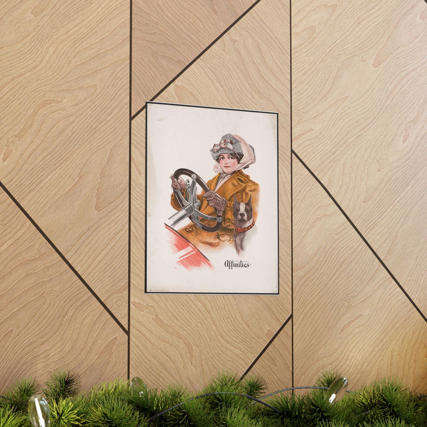 Affinities - Print, Library of Congress collection High Quality Matte Wall Art Poster for Home, Office, Classroom