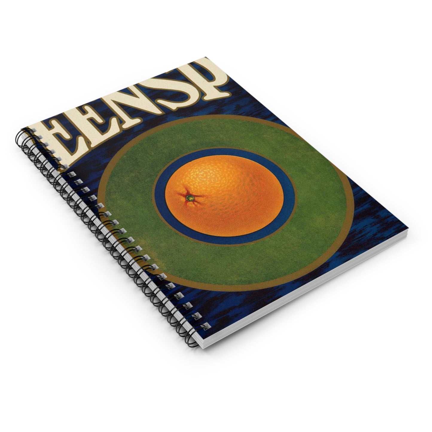Greenspot Brand: Gold Buckle Association, East Highlands, California Spiral Bound Ruled Notebook with Printed Cover