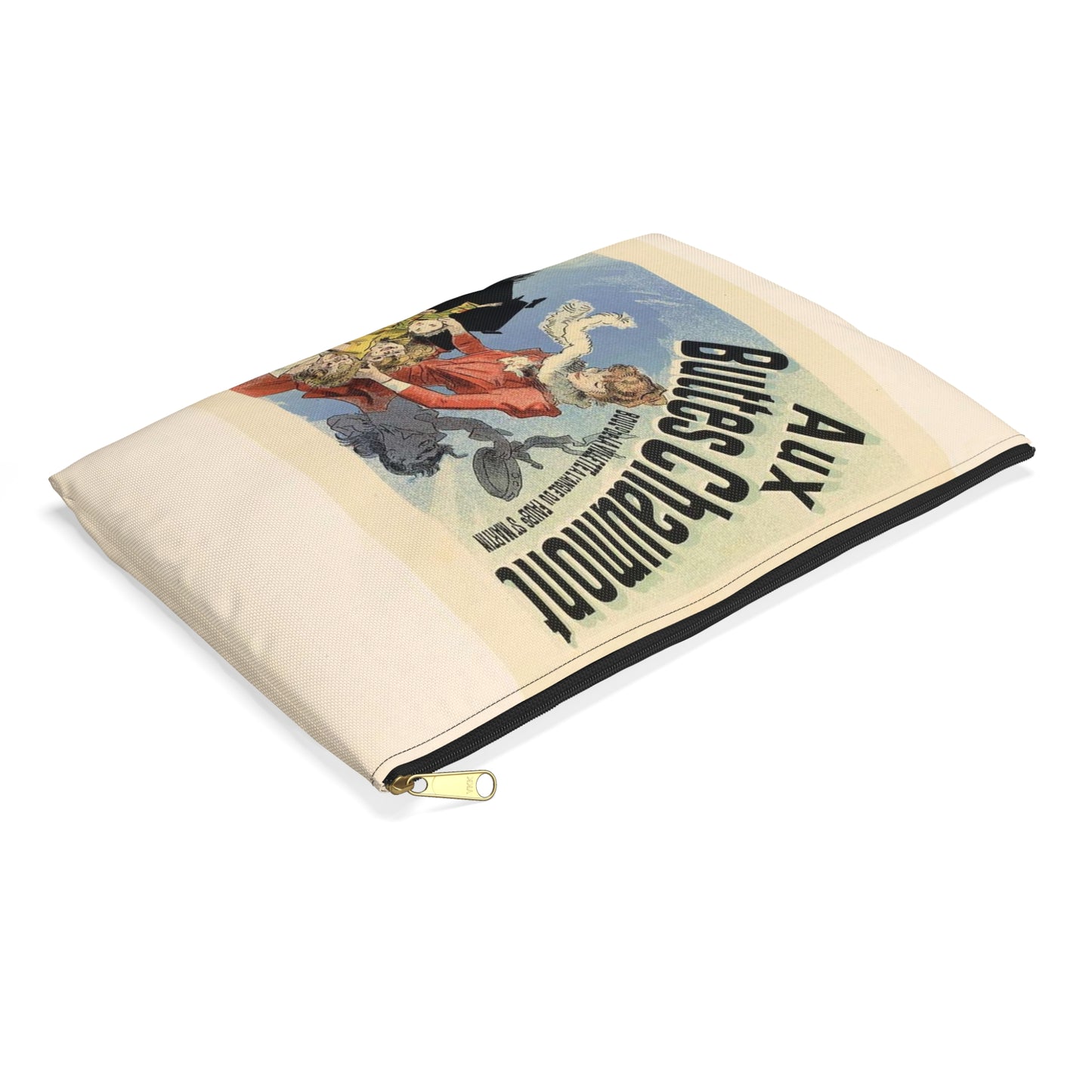 Maîtres de l'affiche V 4 - Pl 169 - Jules Chéret Large Organizer Pouch with Black Zipper