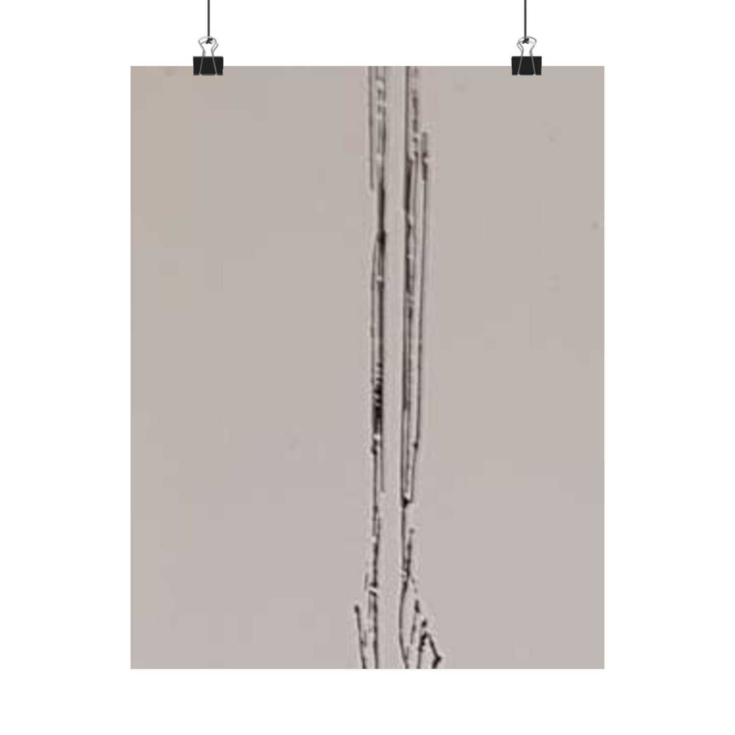 Självporträtt OA x Oskar Andersson High Quality Matte Wall Art Poster for Home, Office, Classroom