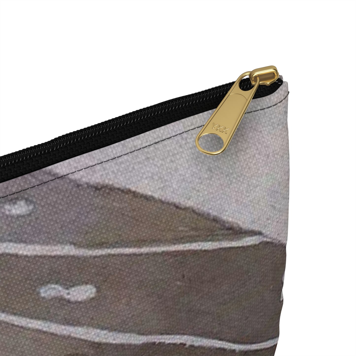 A drawing of a woman holding an umbrella Hilma af Klint - no date - Untitled 02 Large Organizer Pouch with Black Zipper