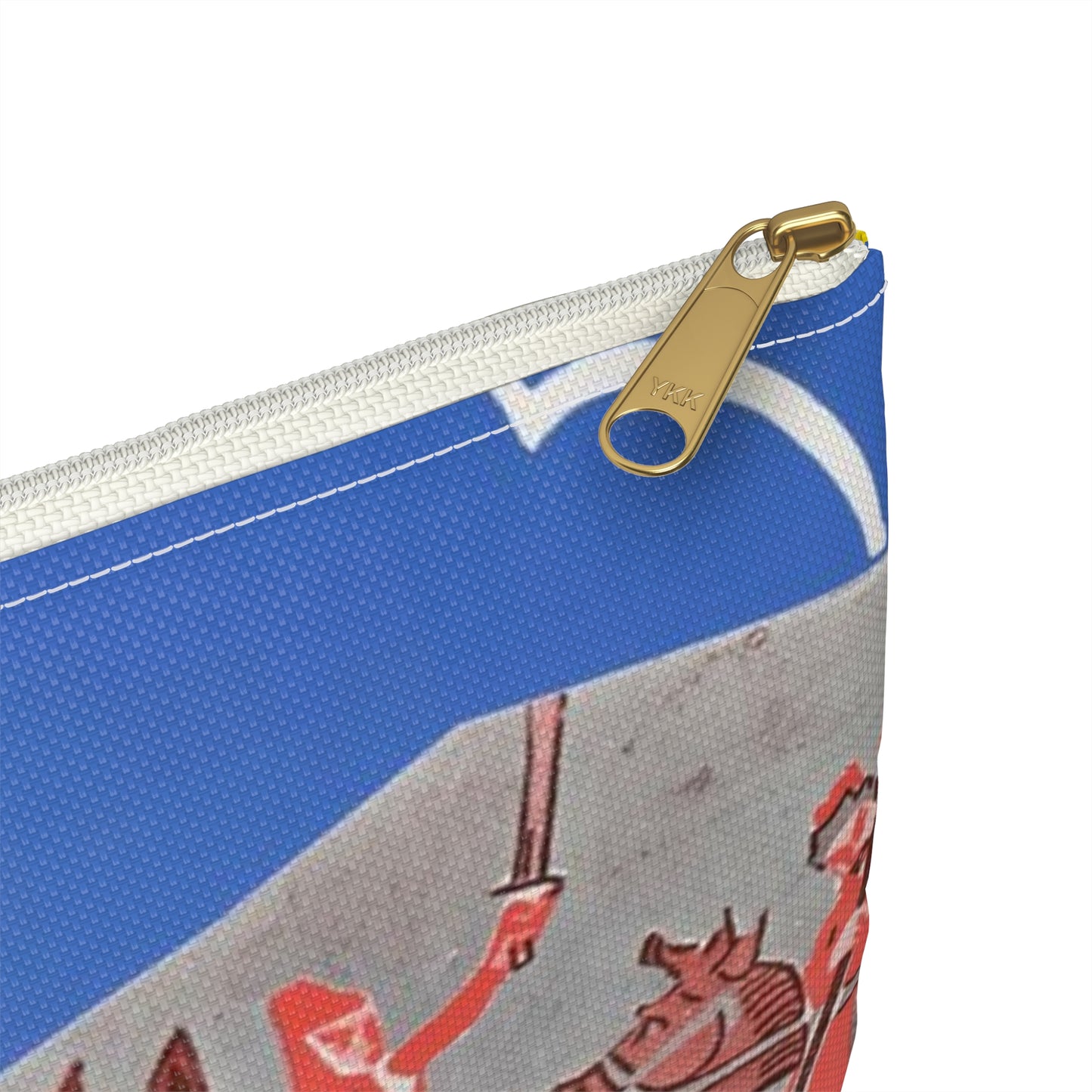 Recruiting Posters No. 1 and No. 2 Large Organizer Pouch with Black Zipper