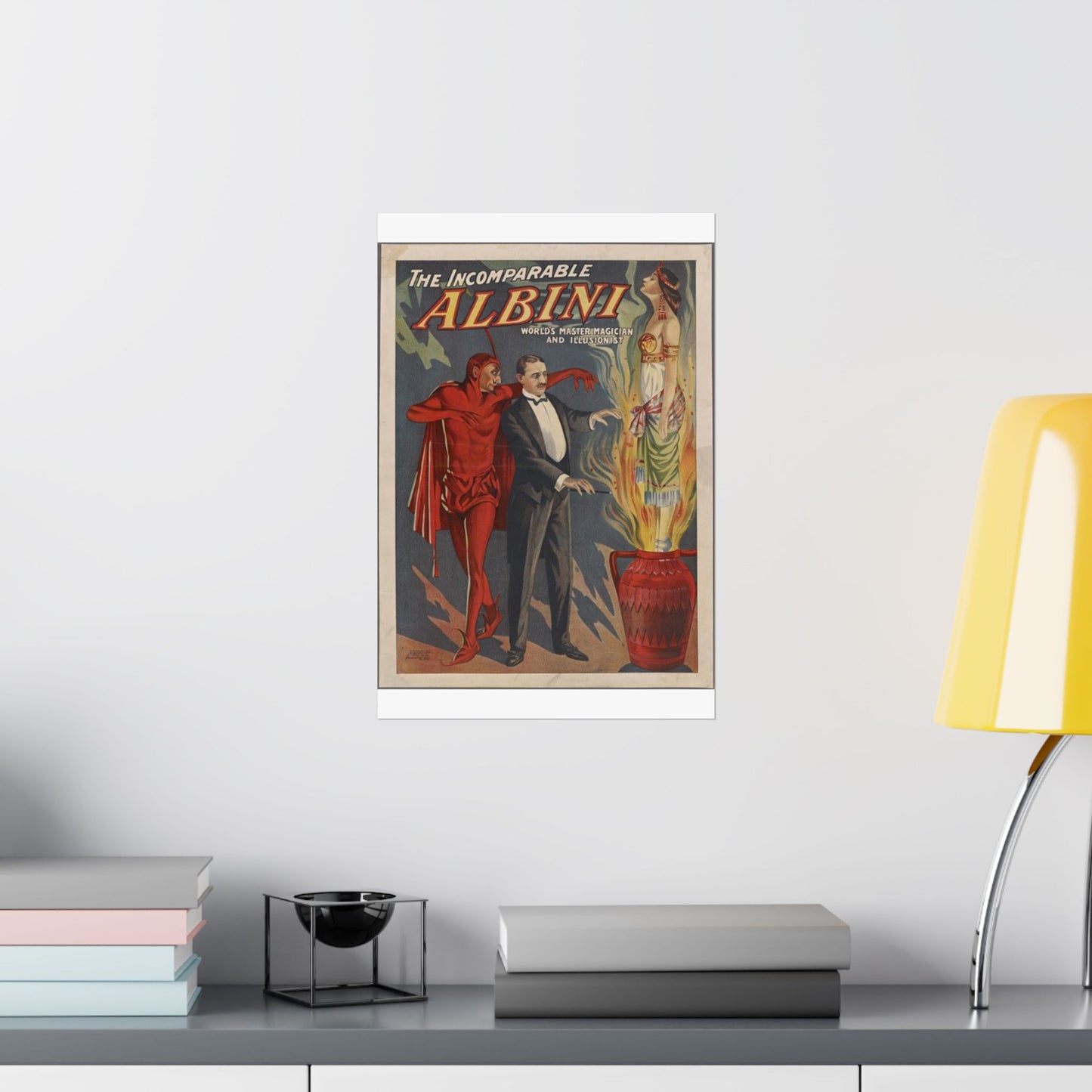 TheIncomperable Albini Theatrical Poster High Quality Matte Wall Art Poster for Home, Office, Classroom