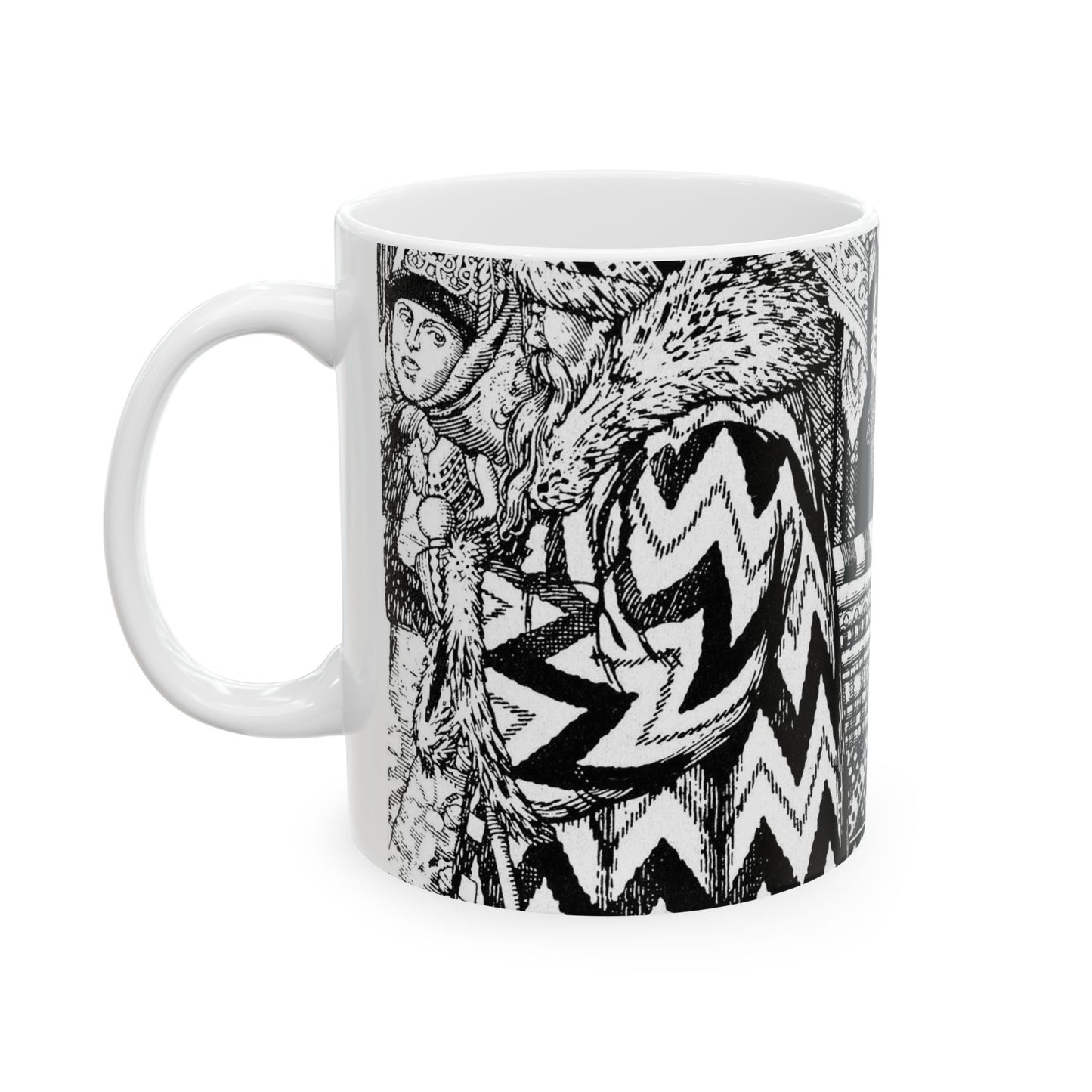 Ivan Bilibin 276 - Art nouveau public domain image Beautiful Novelty Ceramic Coffee Mug 11oz