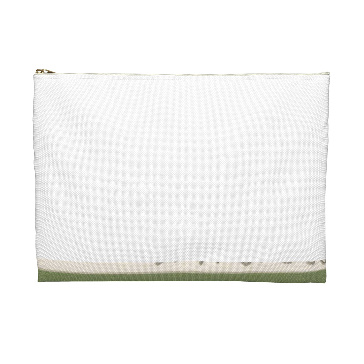 Gerrit Willem Dijsselhof - Vignet met vijf flamingo's Large Organizer Pouch with Black Zipper