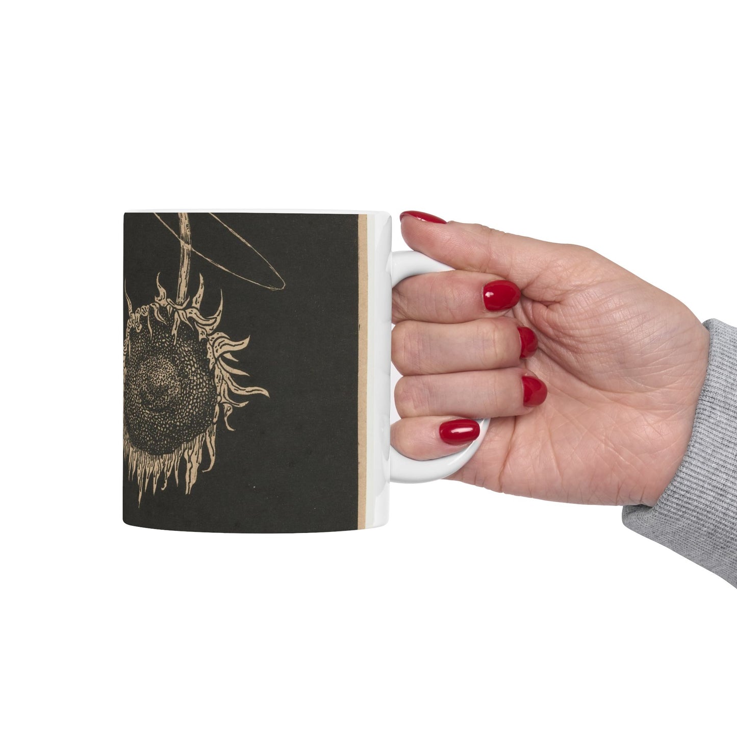 Catalogus omslag voor de van Gogh tentoonstelling 1893 Beautiful Novelty Ceramic Coffee Mug 11oz