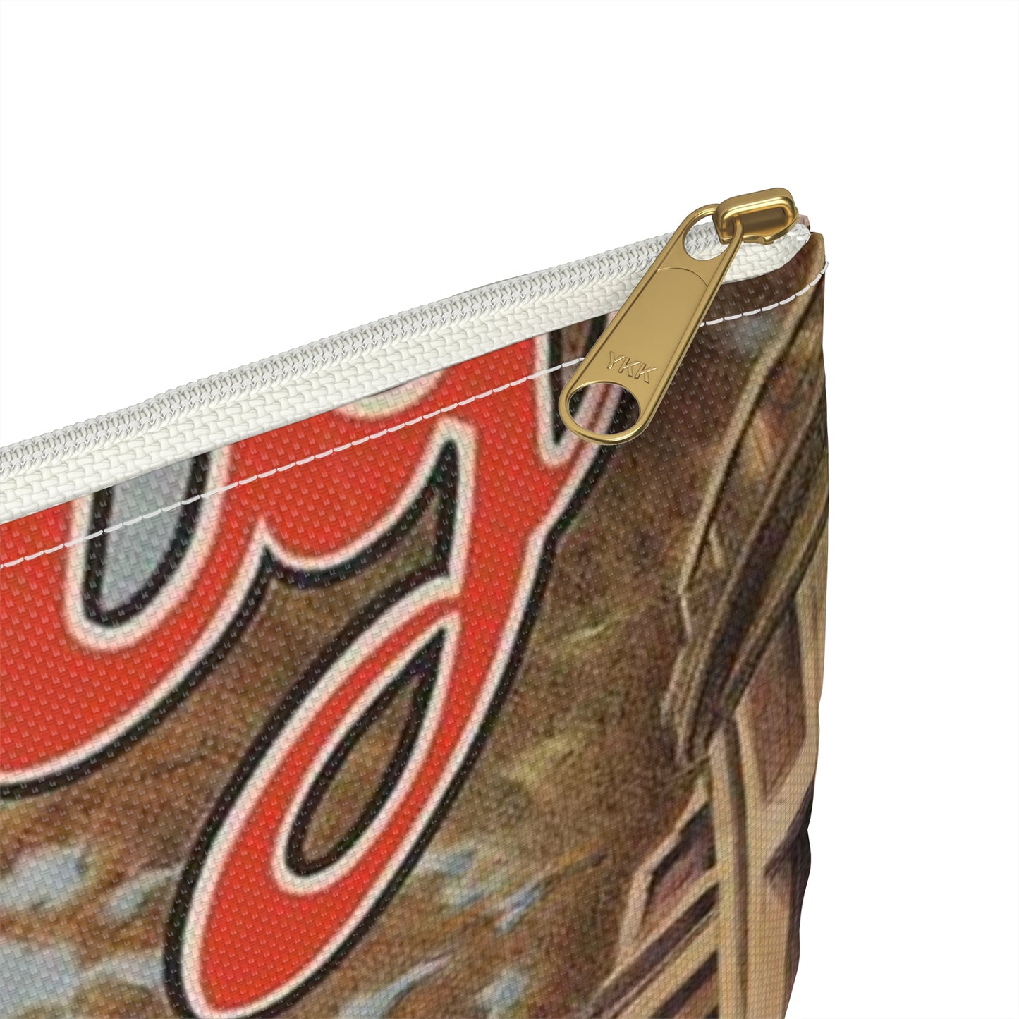Why the sheriff is a bachelor The fragile reward of duty. Large Organizer Pouch with Black Zipper