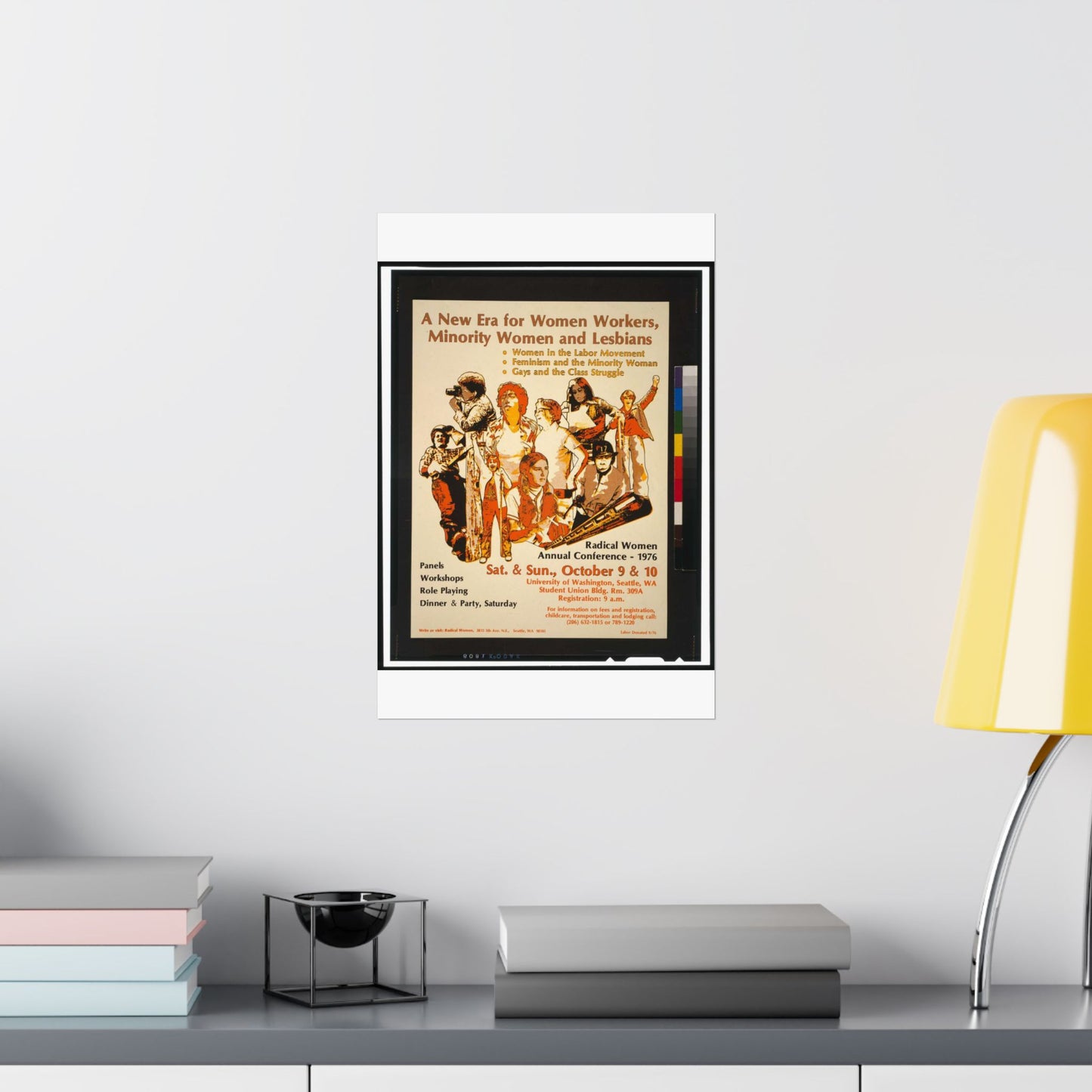 A new era for women workers, minority women and lesbians High Quality Matte Wall Art Poster for Home, Office, Classroom