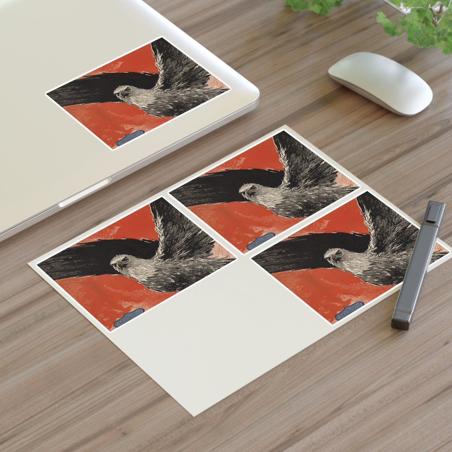 July Scribner's, "The United States will pay." Laminated UV Protective Vinyl Stickers