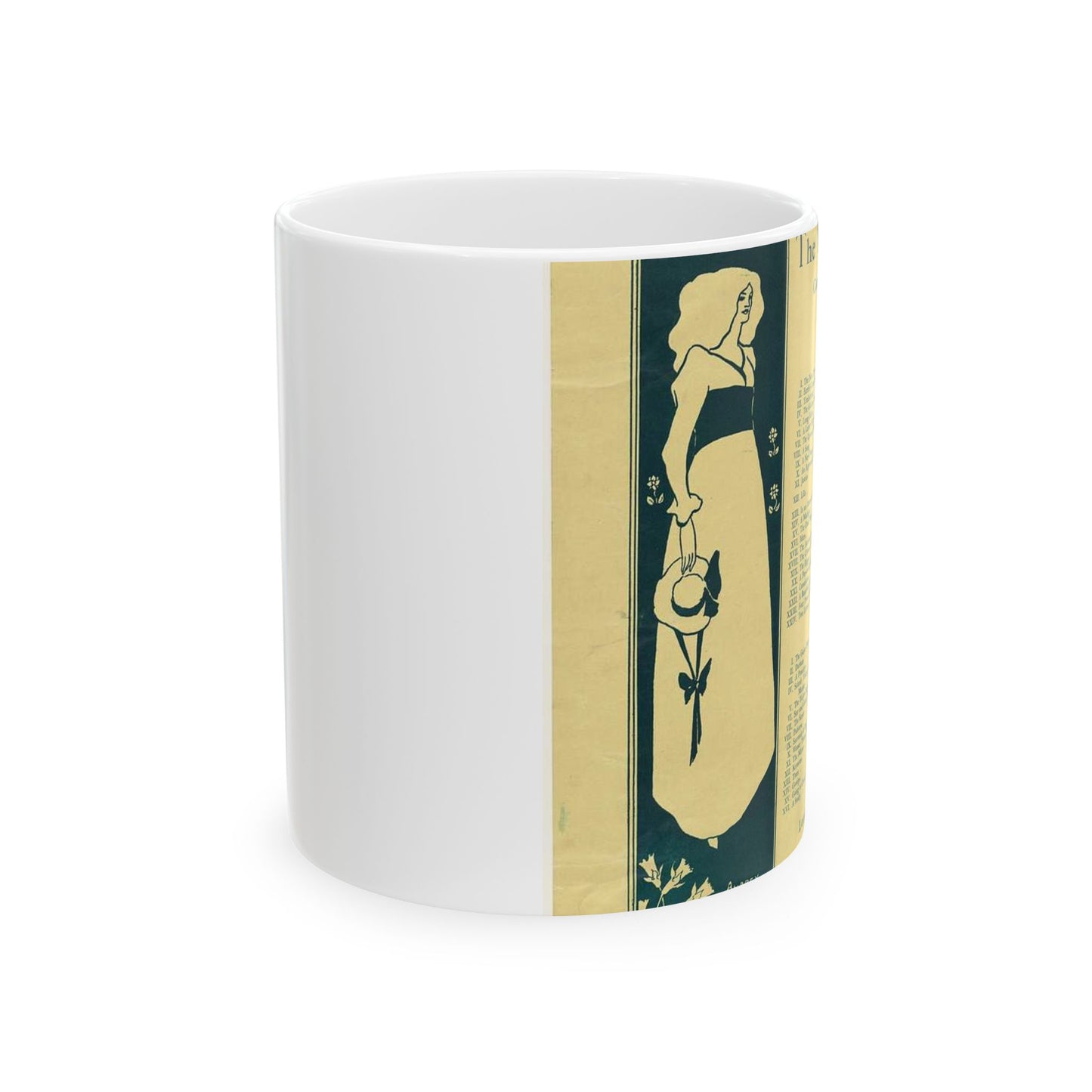 Sold here. The Yellow Book. Contents of Vol. VI, July, 1895 Beautiful Novelty Ceramic Coffee Mug 11oz