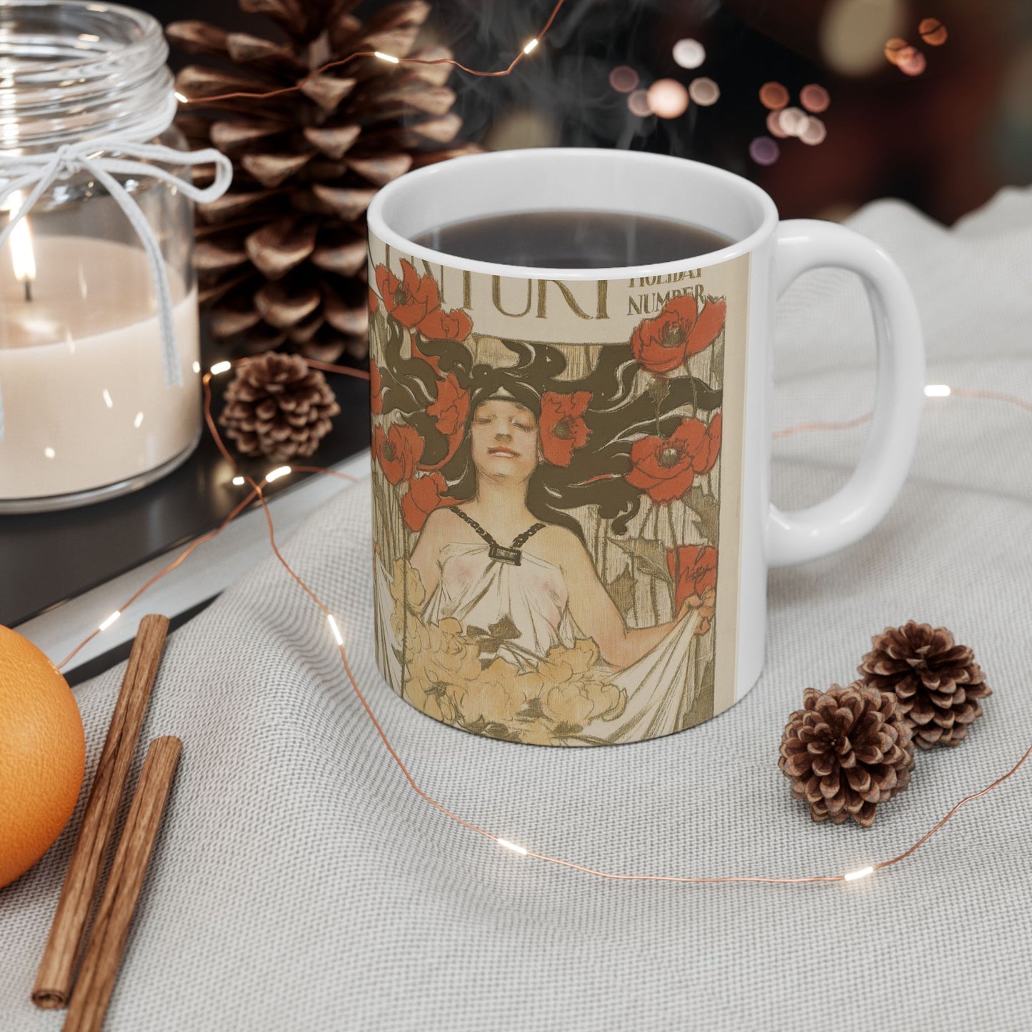 The century, August, midsummer holiday number Beautiful Novelty Ceramic Coffee Mug 11oz