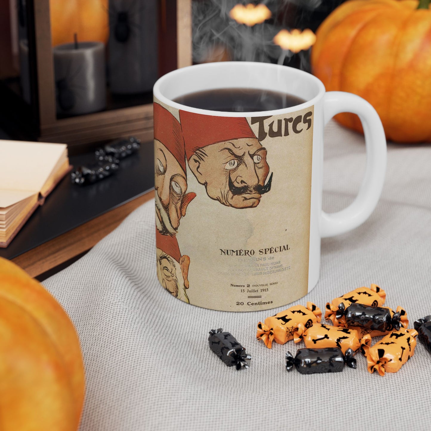 Georges Goursat - La Baïonnette numéro 2 couverture Beautiful Novelty Ceramic Coffee Mug 11oz