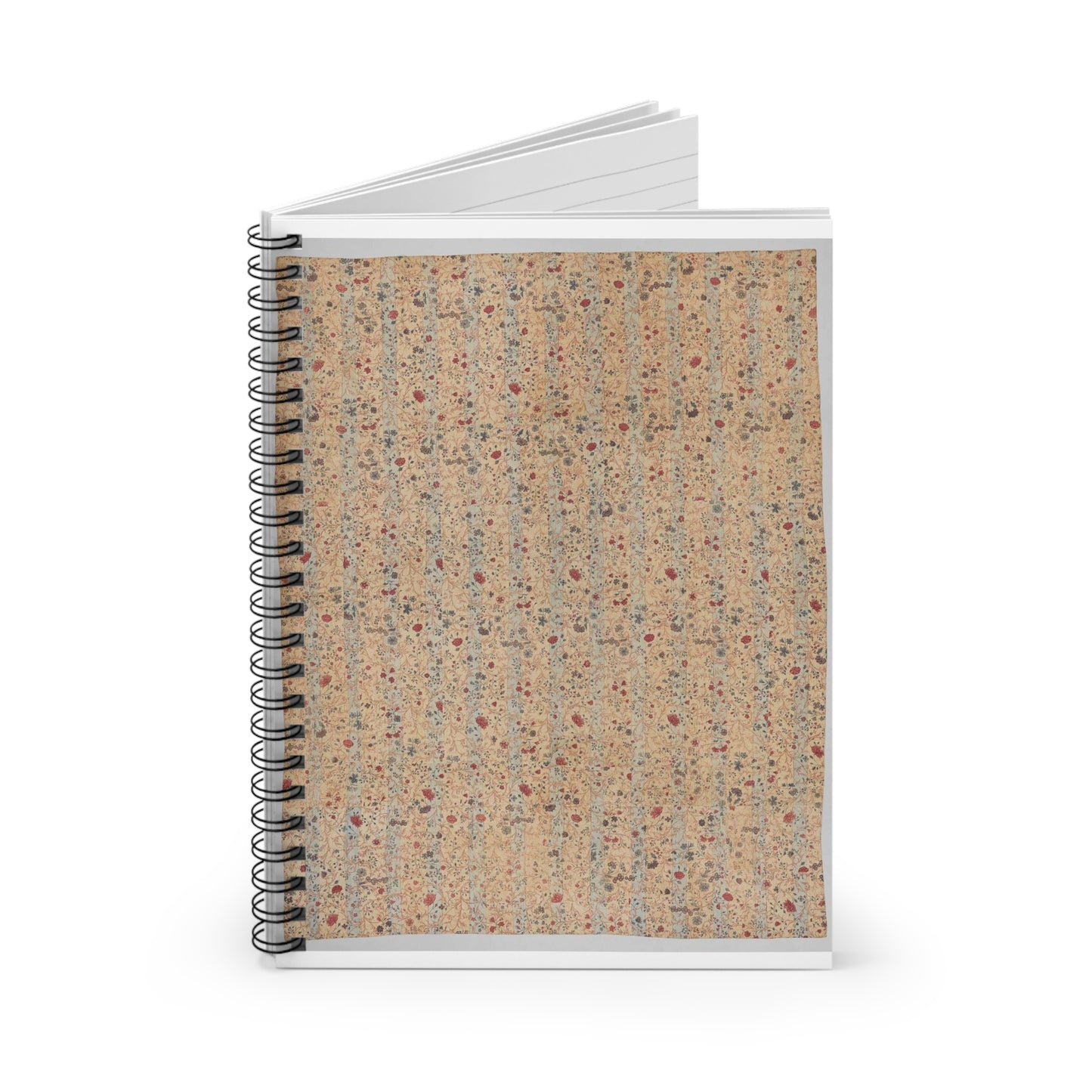 Doorgestikte sitsen sprei, France Spiral Bound Ruled Notebook with Printed Cover