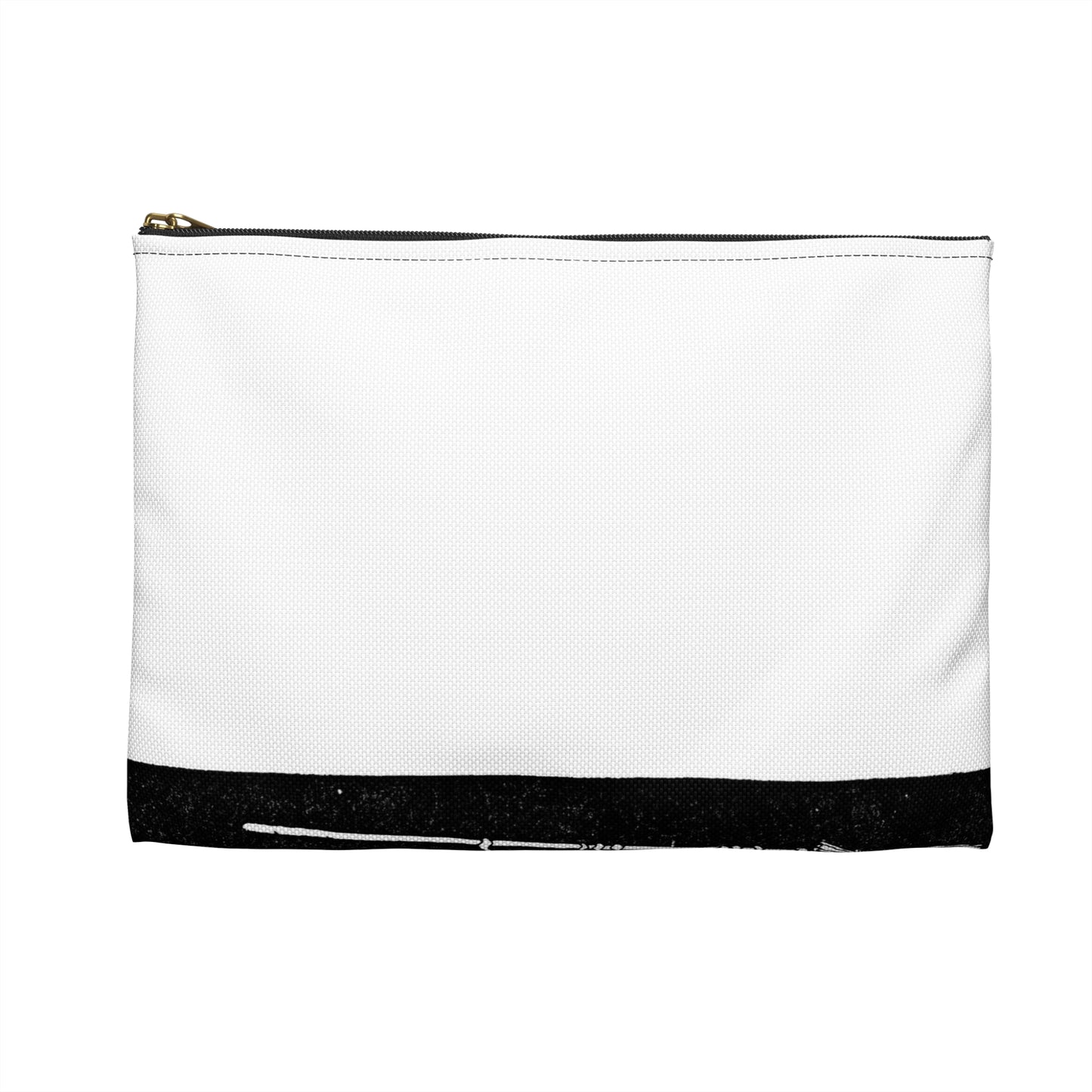 Old french fairy tales 0182 - Art nouveau public domain image Large Organizer Pouch with Black Zipper