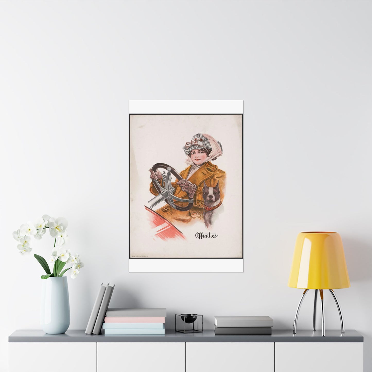 Affinities - Print, Library of Congress collection High Quality Matte Wall Art Poster for Home, Office, Classroom
