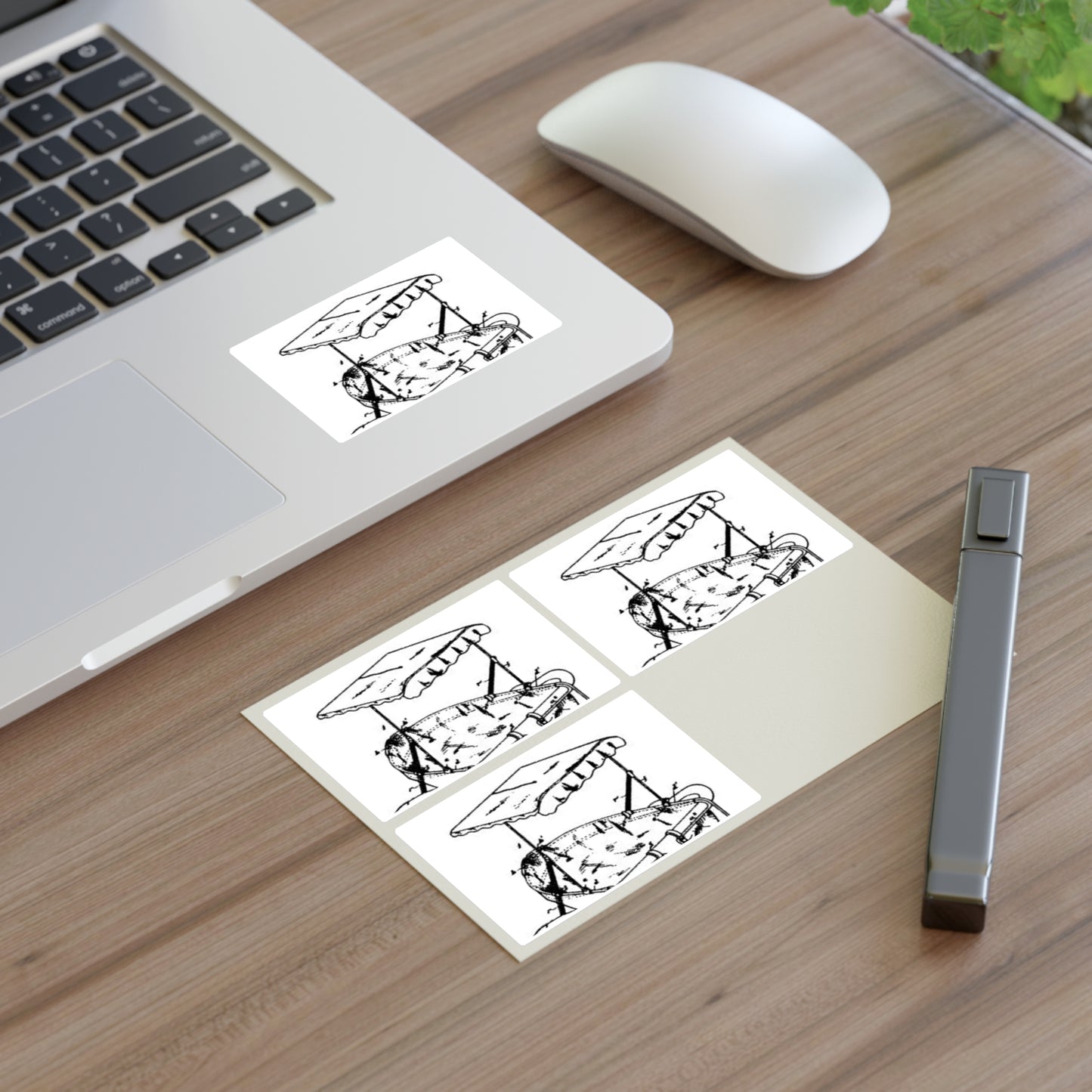 Patent drawing - 1895 Child's bike seat patent Public domain image Laminated UV Protective Vinyl Stickers