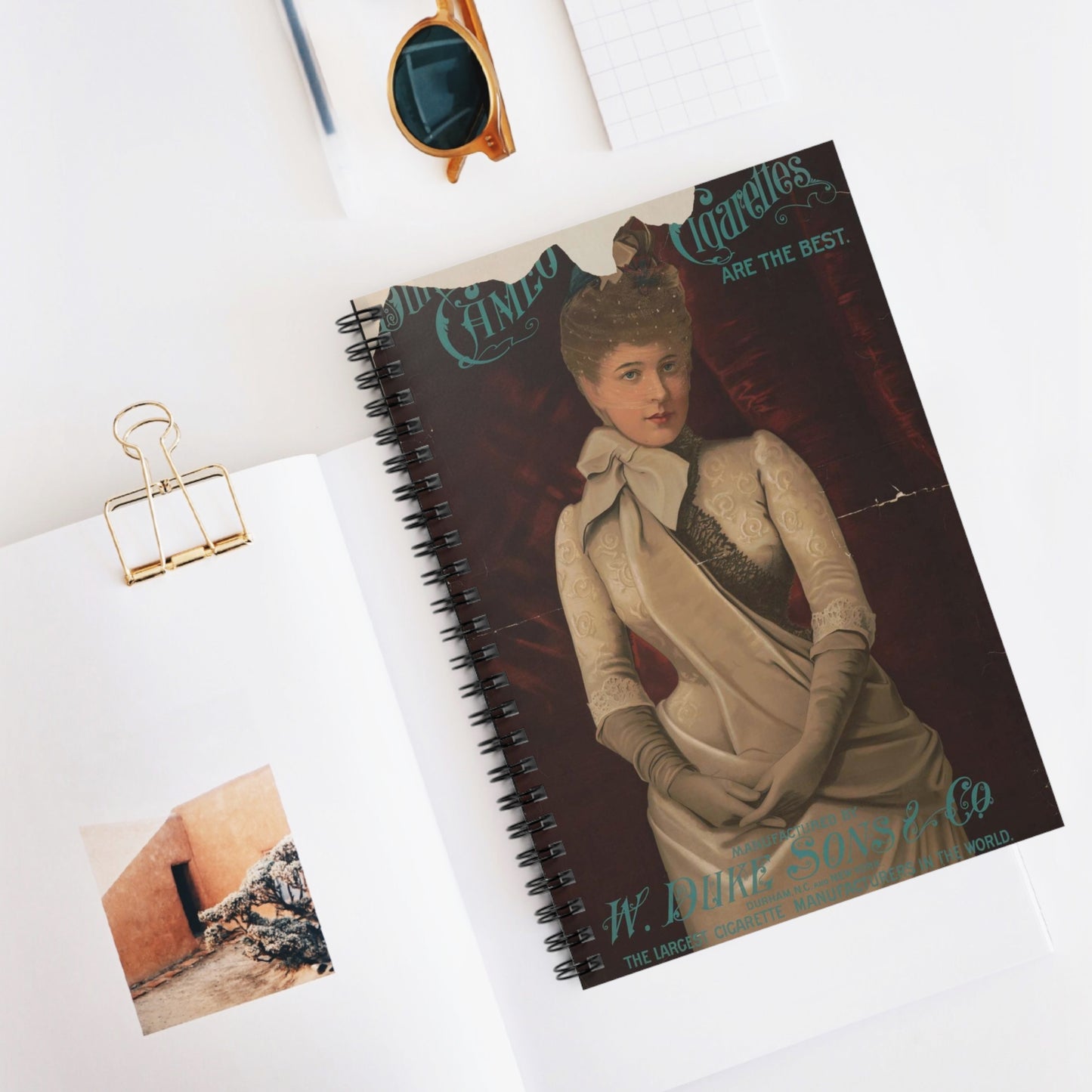 Duke Cameo cigarettes are the best Spiral Bound Ruled Notebook with Printed Cover